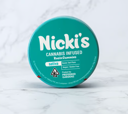 Guava Tart Plum (100 Mg) Rosin Gummies [S]