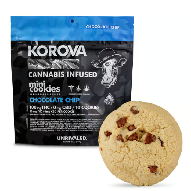 Chocolate Chip 10pcs/100mg Indica Mini