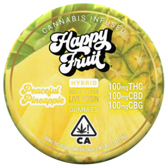 Peaceful Pineapple Rosin Thc:Cbd (100mg) [H]