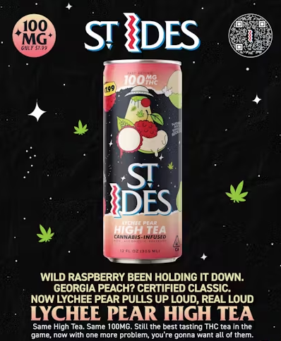 Lychee Pear (100mg) High Tea [H]