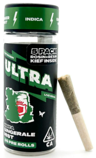 Gingerale Mist (5pk/ Live Rosin And Resin Prerolls [I]