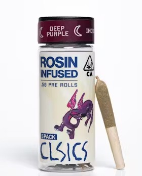 Deep Purple (5pk/ Rosin Infused Prerolls [I]