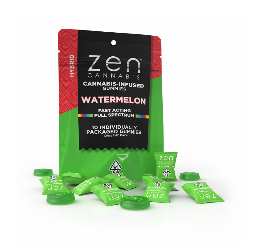 Watermelon (10pk/100mg) Gummies [H]