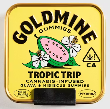 Tropic Trip   Guava & Hibiscus Gummies (10pc/100mg) [H]