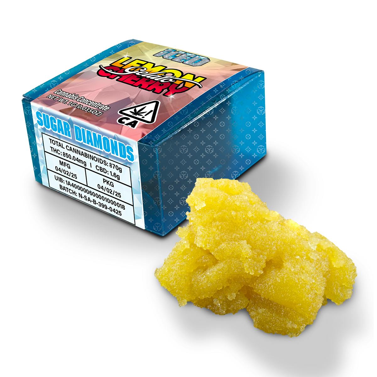 Lemon Cherry Gelato - Sugar Diamonds (I) (1g)