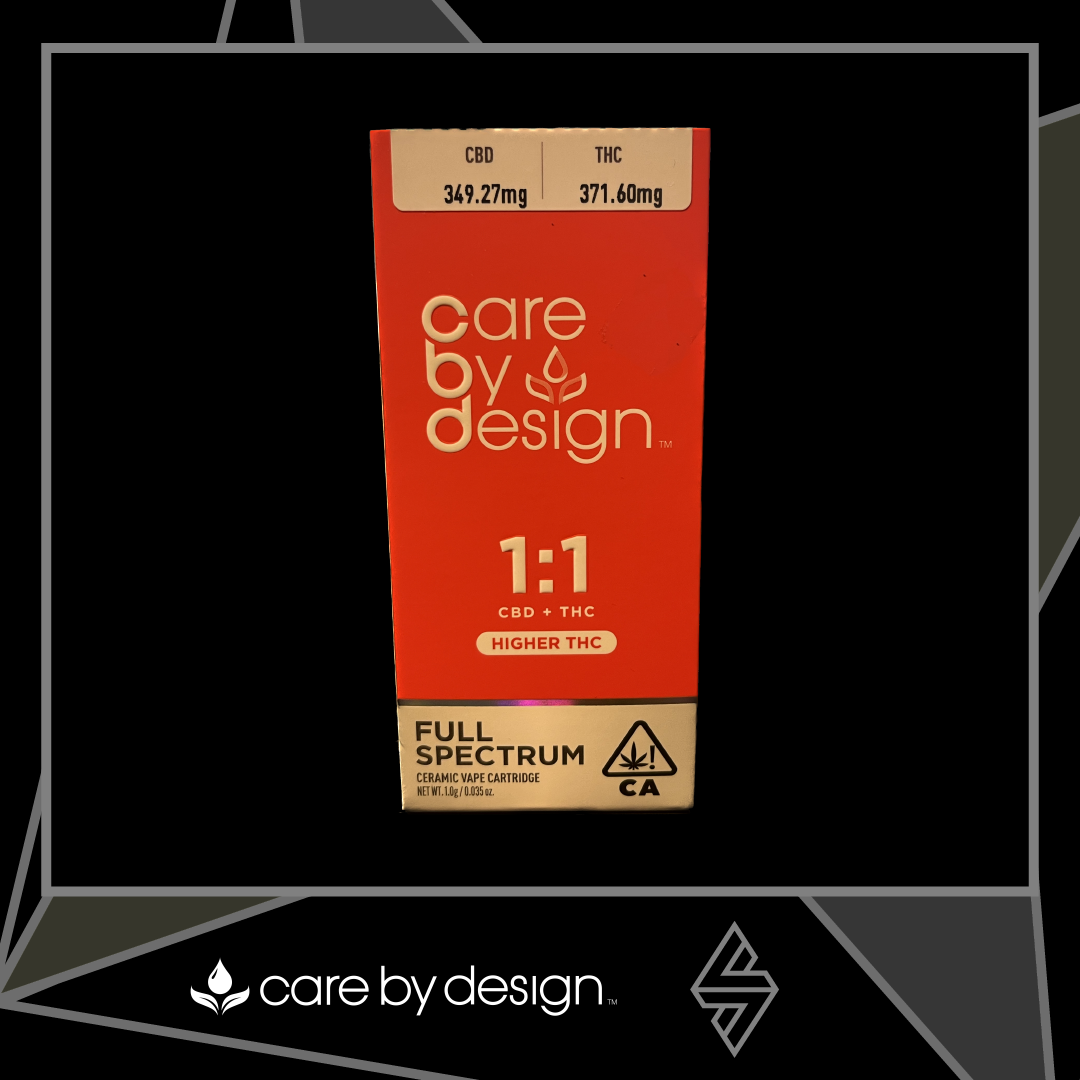 CARE BY DESIGN | 1:1 FULL SPECTRUM | CARTRIDGE - 1 g – Premium