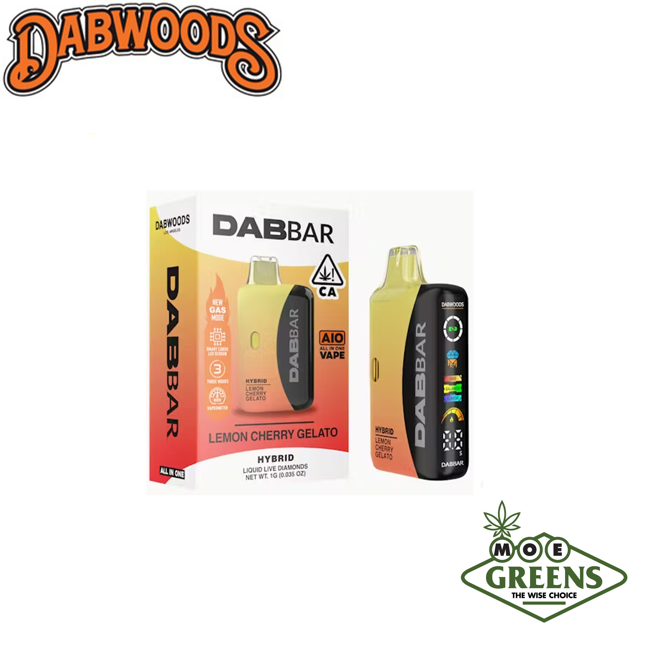 Dabwoods: Lemon Cherry Gelato