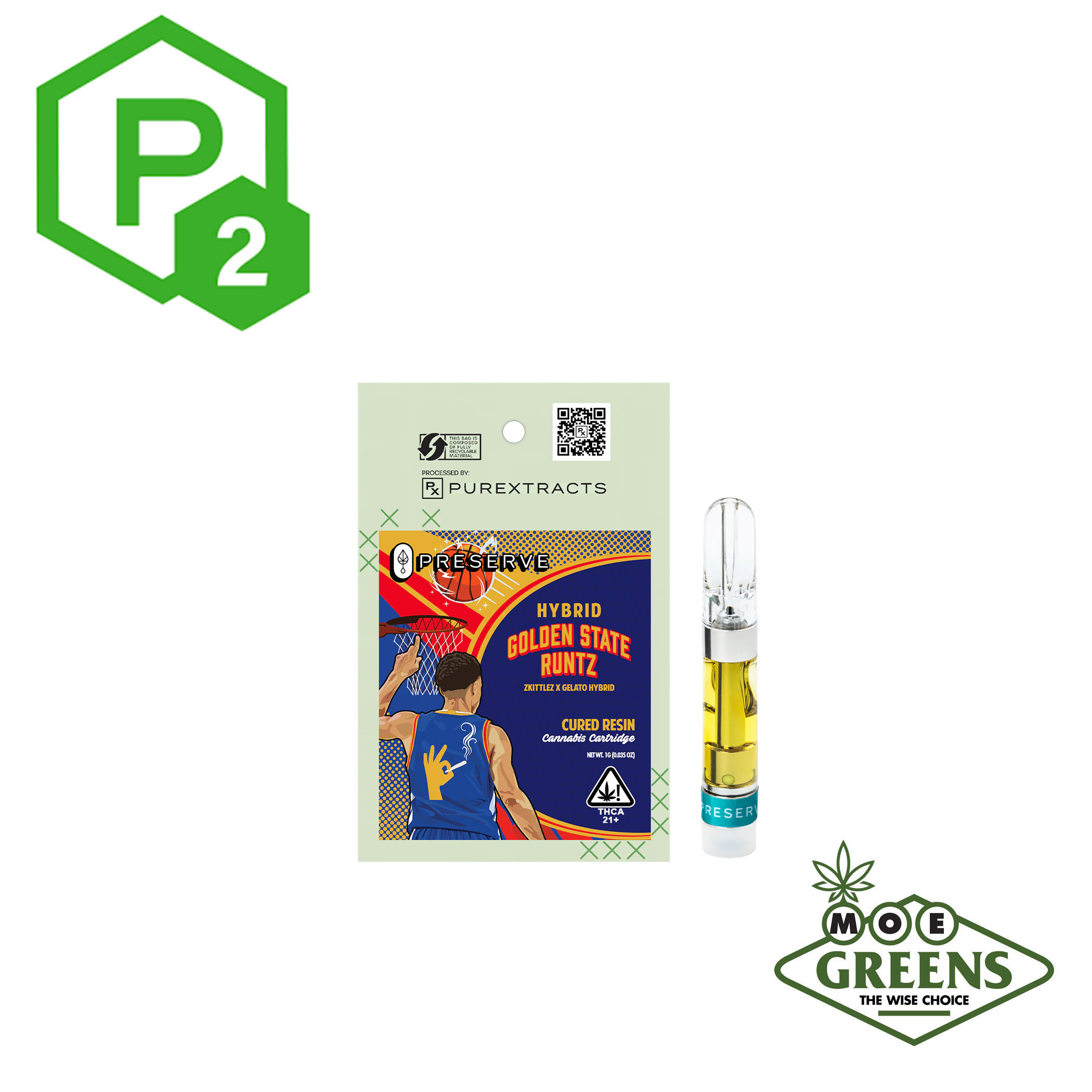 P2 — GOLDEN STATE RUNTZ PRESERVE [CURED RESIN]