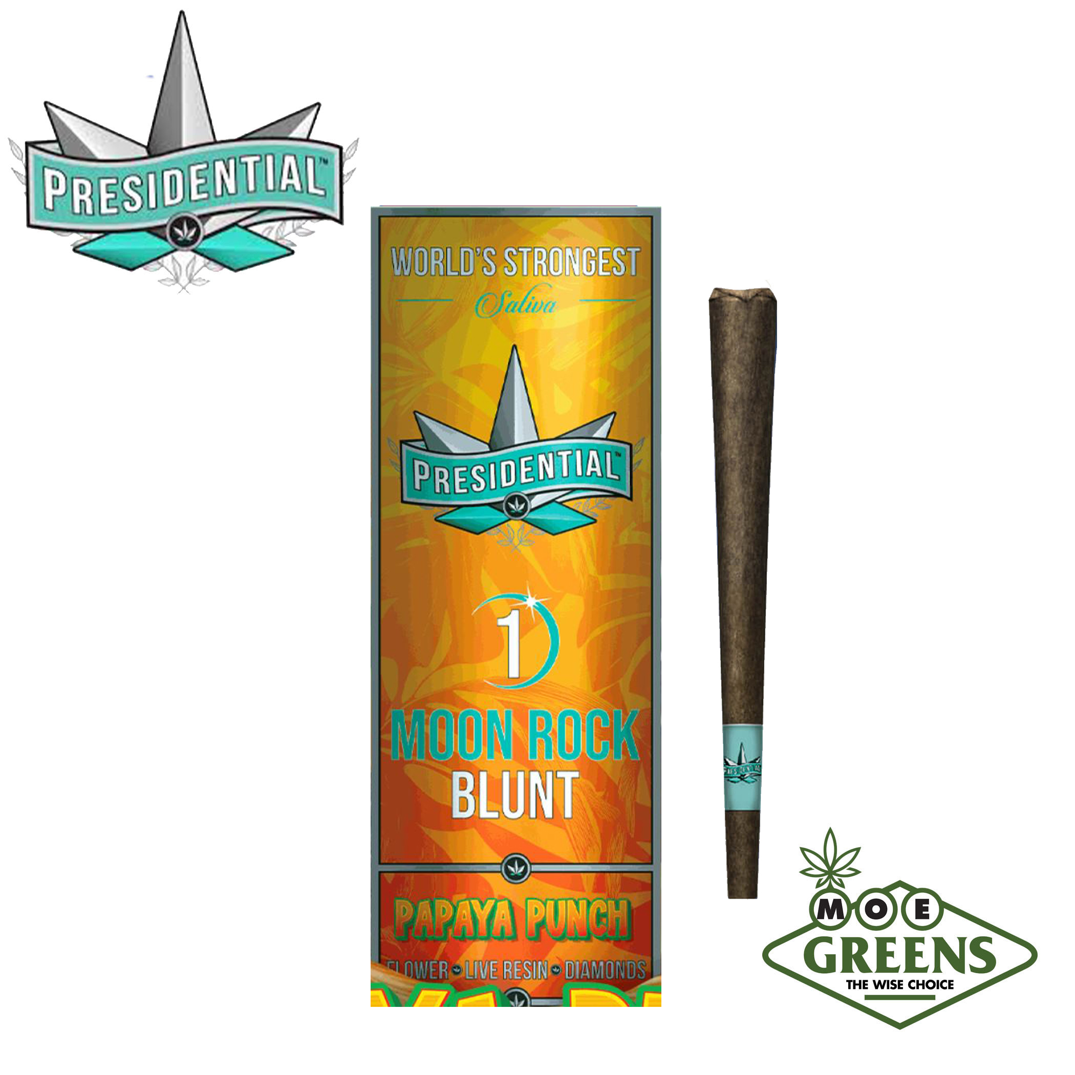 Presidential: Papaya Punch Moon Rock Blunt