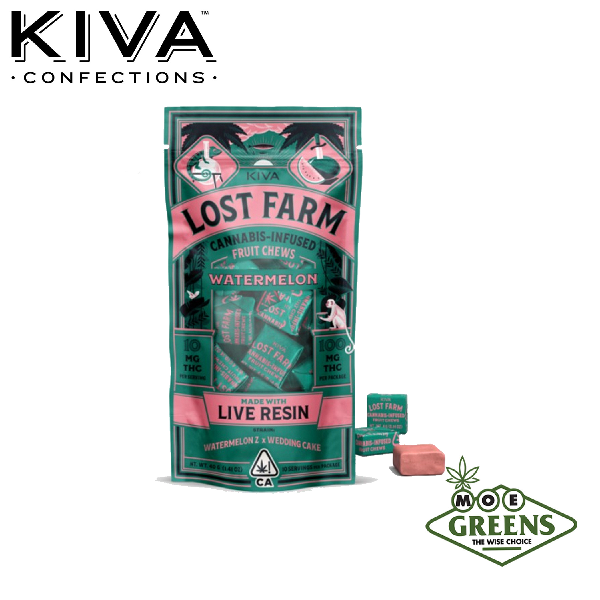 Kiva: Watermelon Lost Farm Fruit Chews