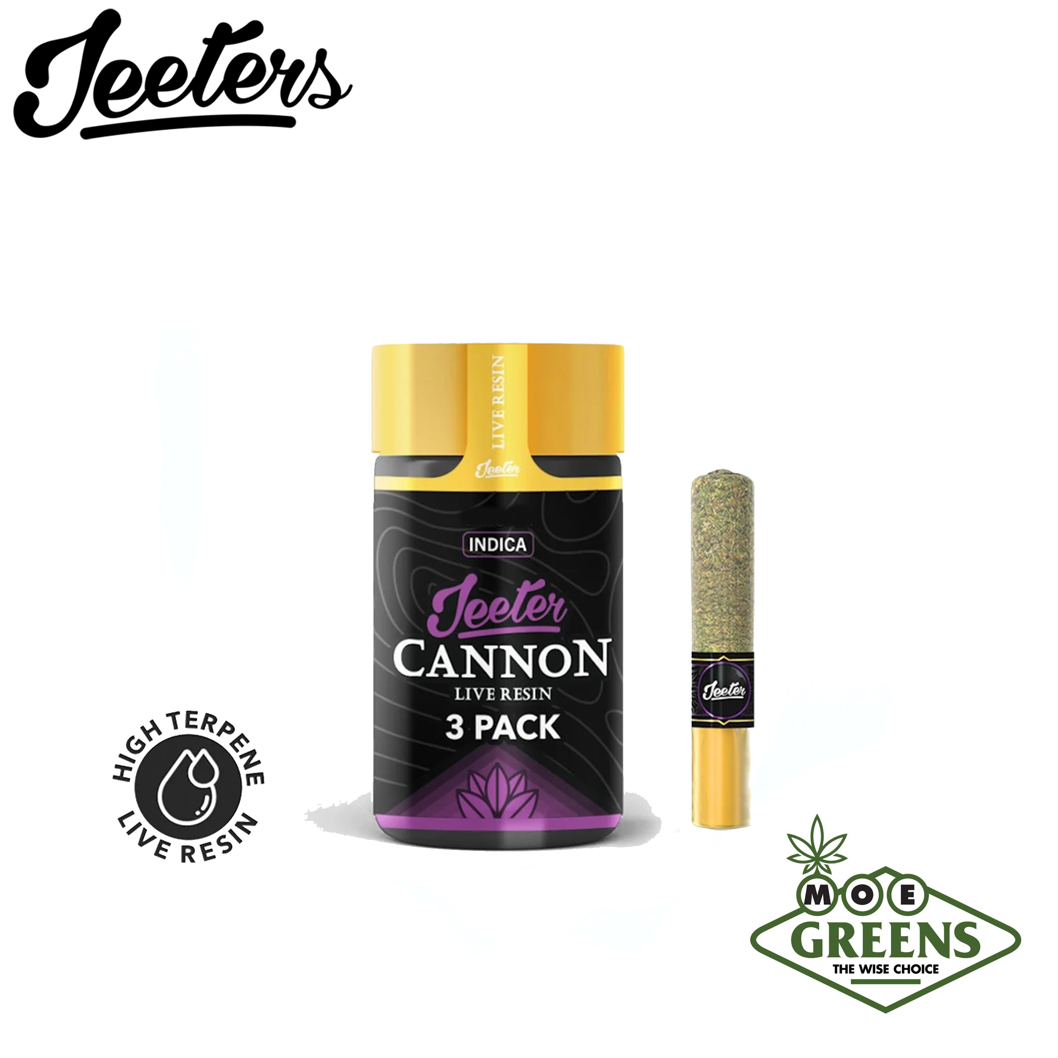 (3) JEETER — PINK SUNSET 3PK [INFUSED W/ LIVE RESIN] -