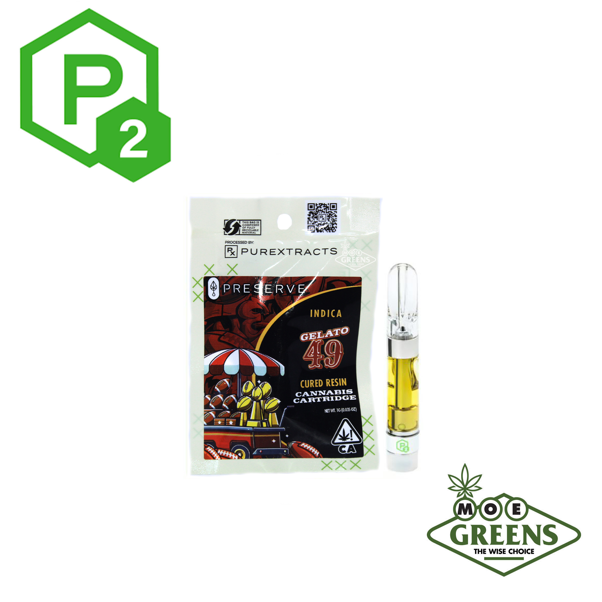 P2 — GELATO 49 PRESERVE [CURED RESIN]
