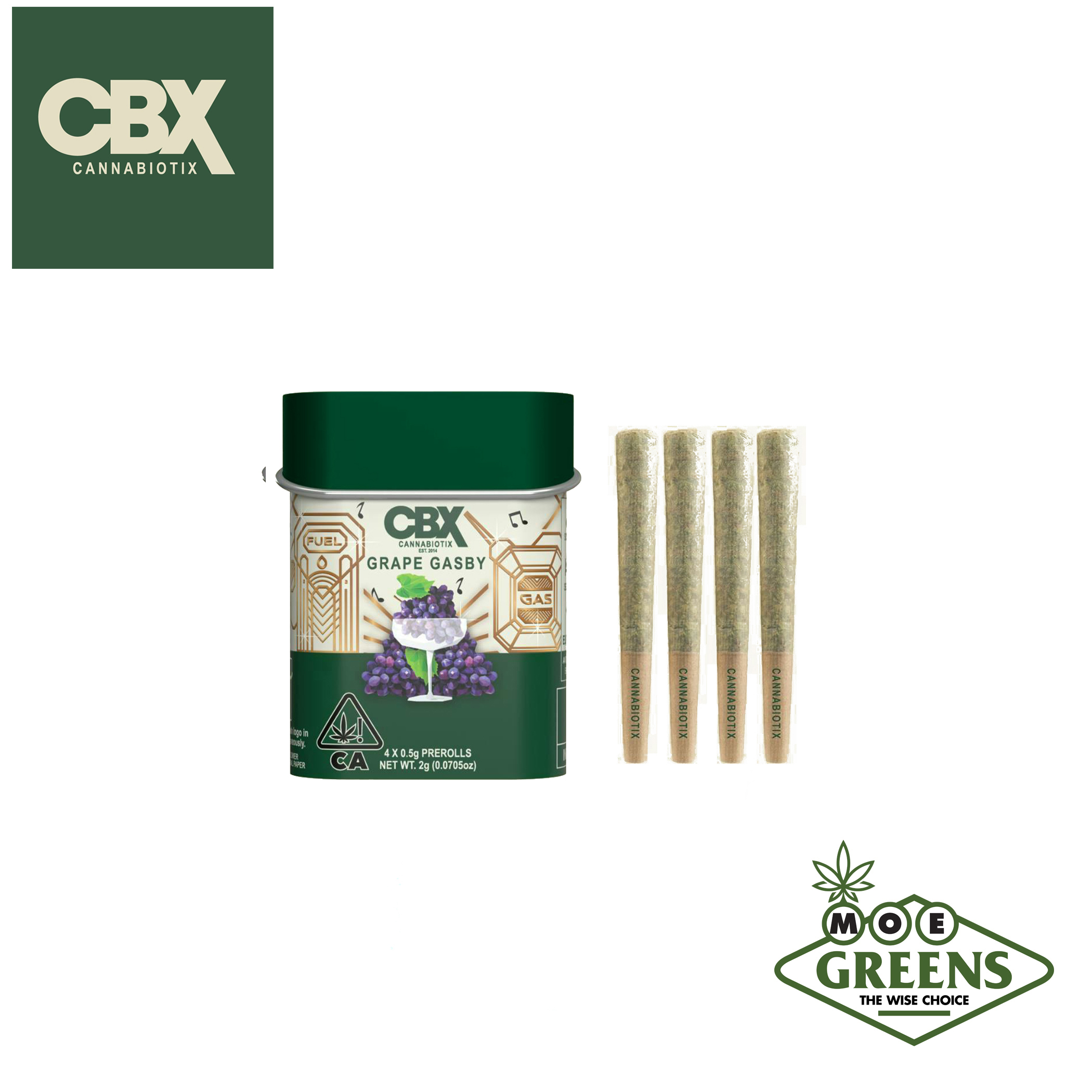 (1) CANNABIOTIX — GRAPE GASBY 4PK
