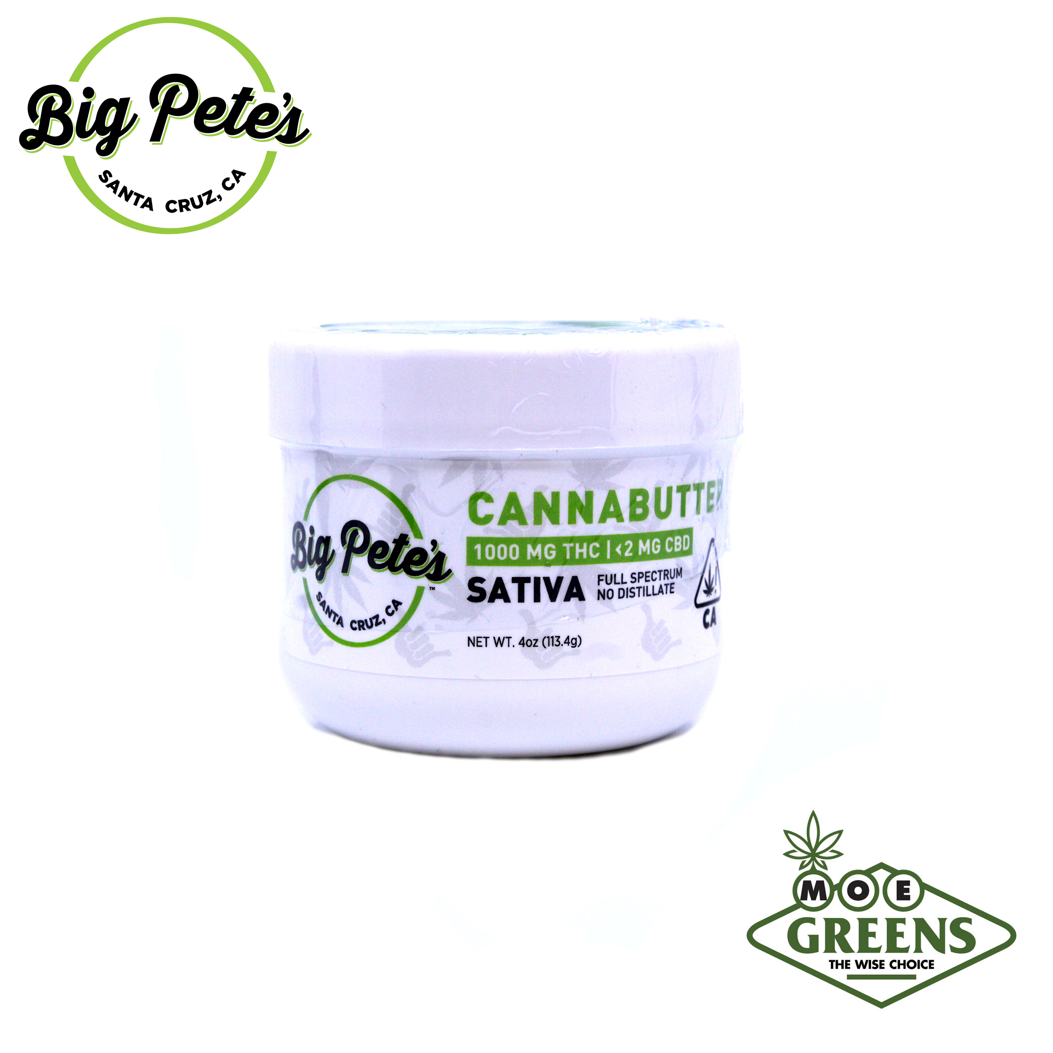 Big Pete's — SATIVA CANNABUTTER JAR [1000MG]