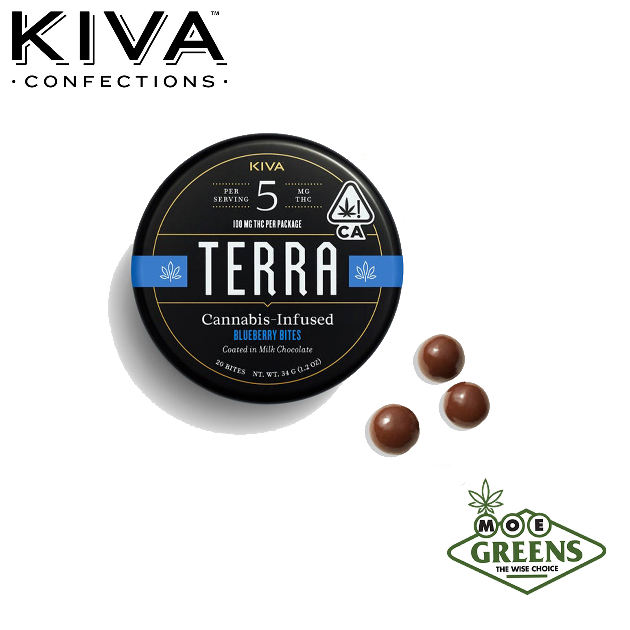 Kiva: Blueberry Milk Terra Bites