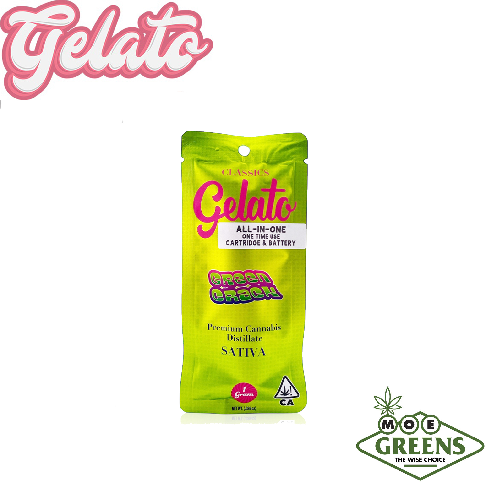 (3) GELATO — Green Crack Classics
