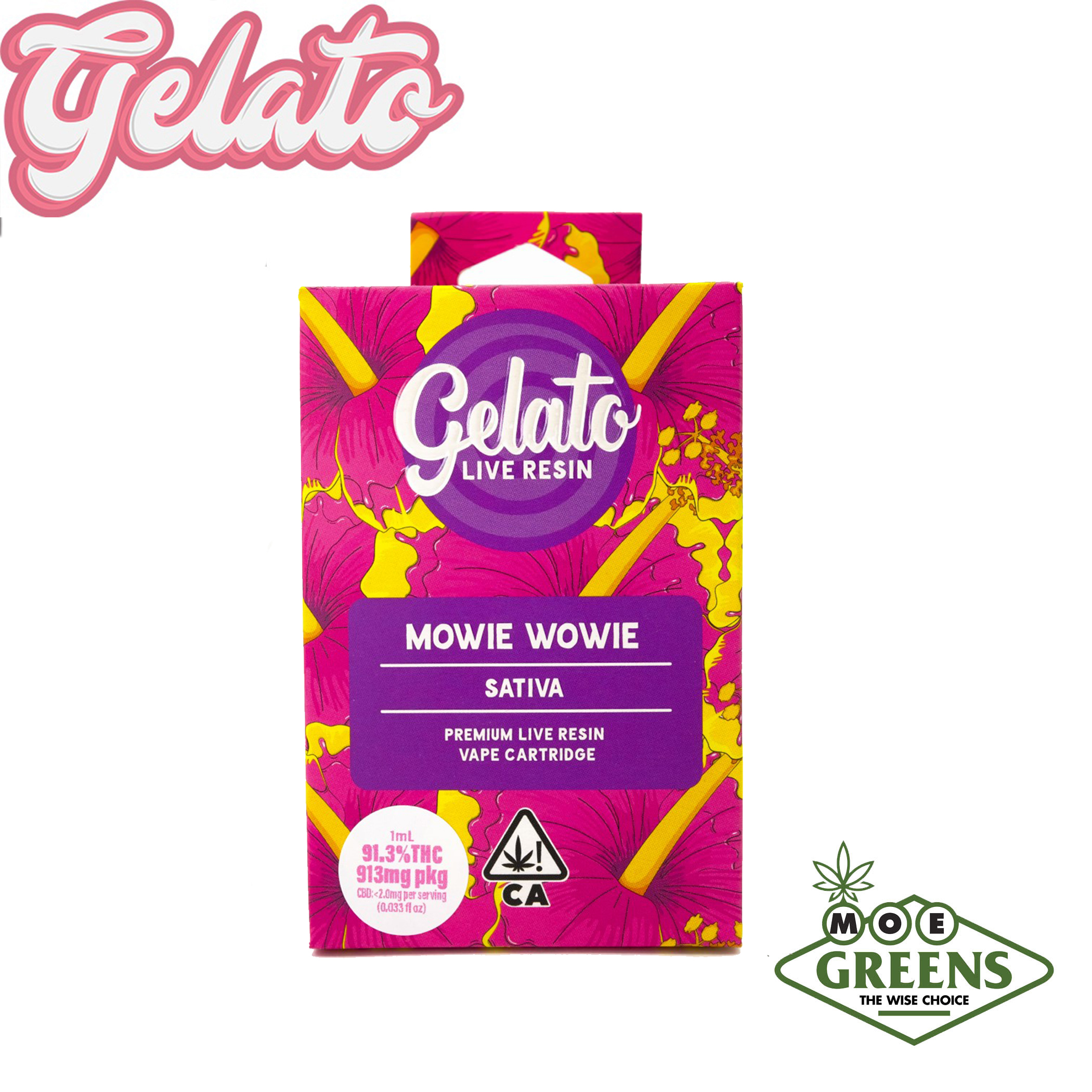 (3) GELATO — MOWIE WOWIE [LIVE RESIN]