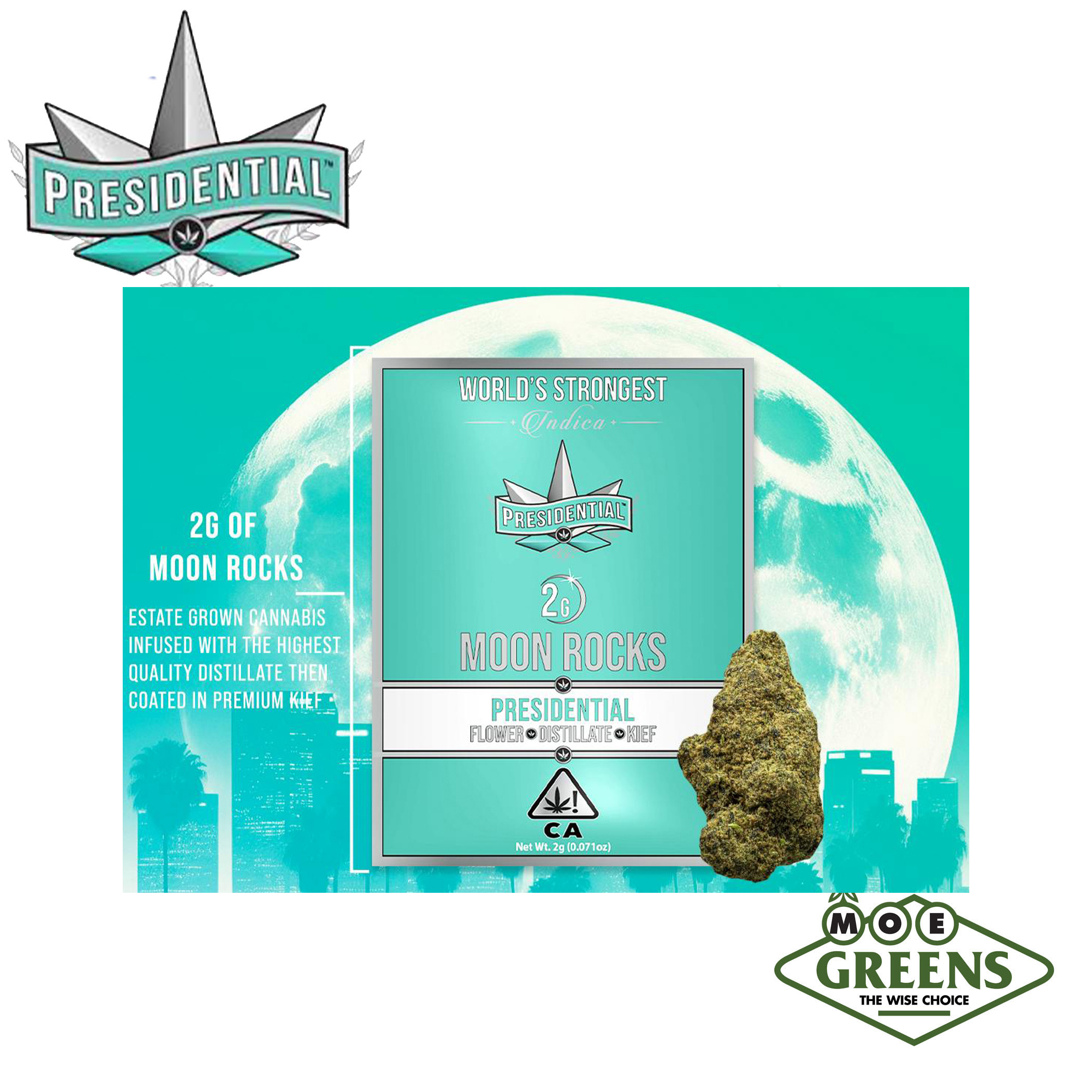 Presidential: Classic Moon Rocks