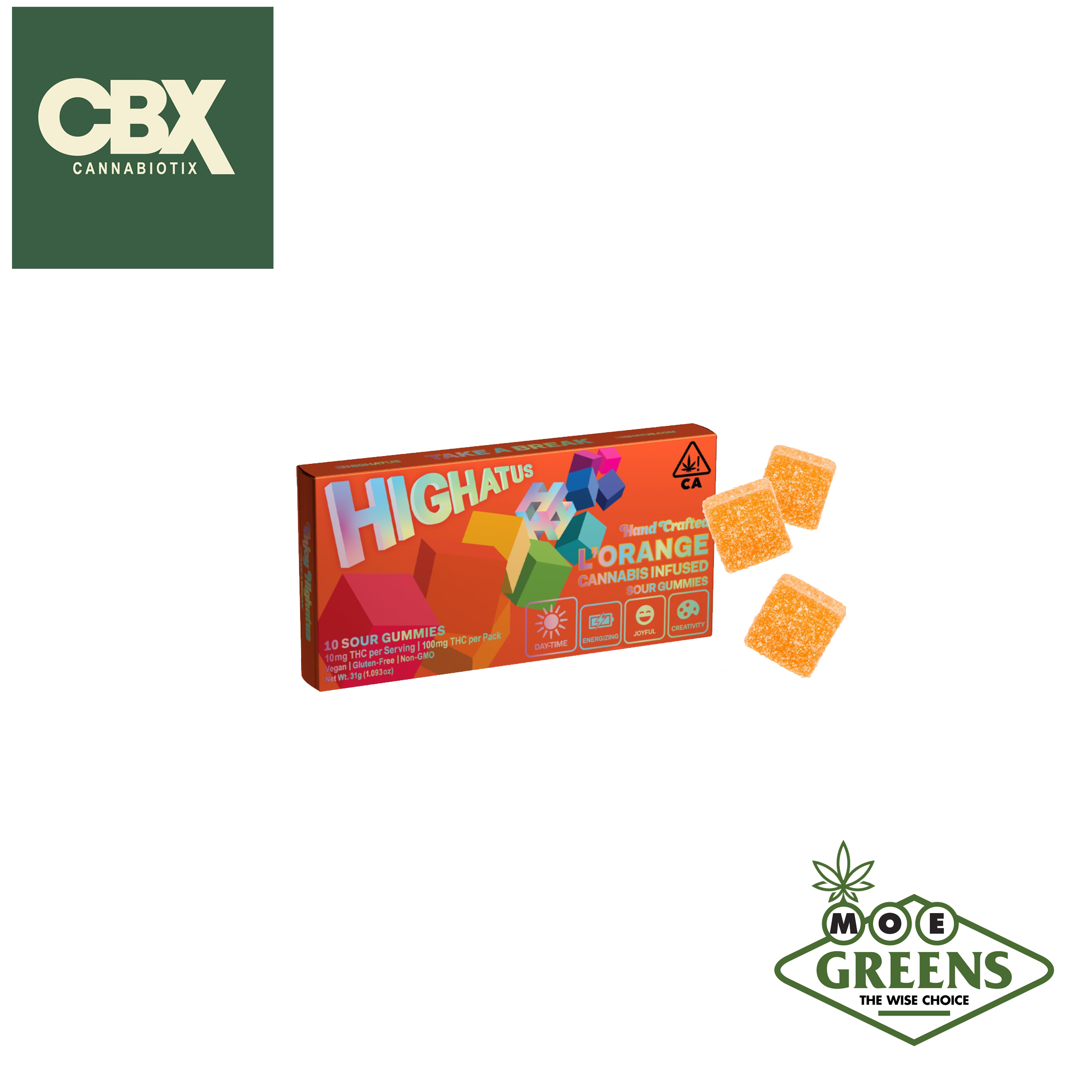 Cannabiotix — L'ORANGE SOUR HIGHATUS 10PK [VEGAN]