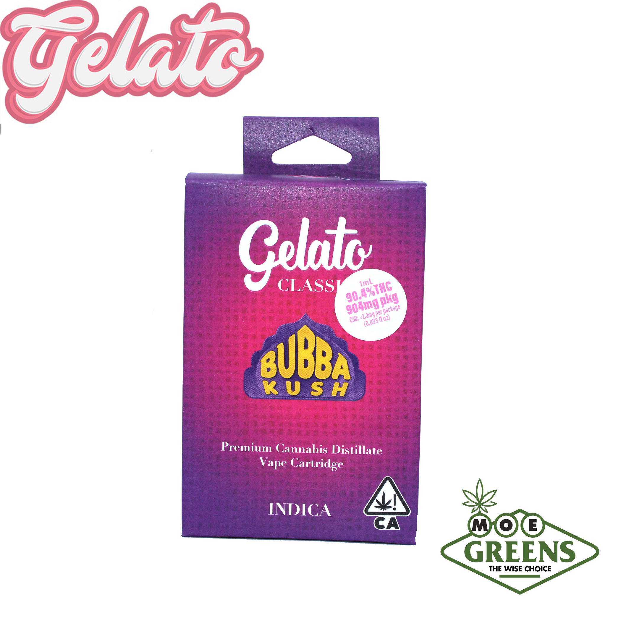 (3) GELATO — BUBBA KUSH CLASSICS