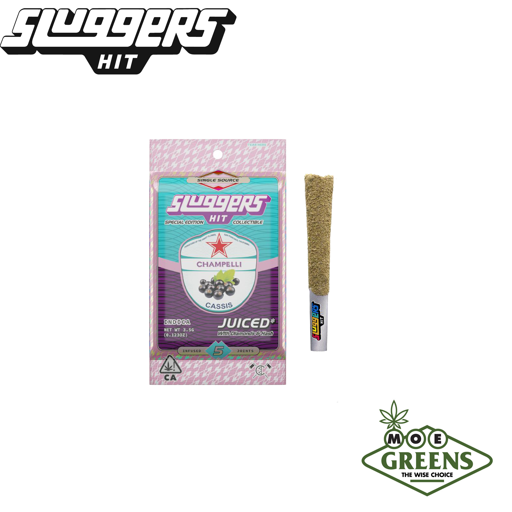 (1) SLUGGERS HIT — Cassis Champelli