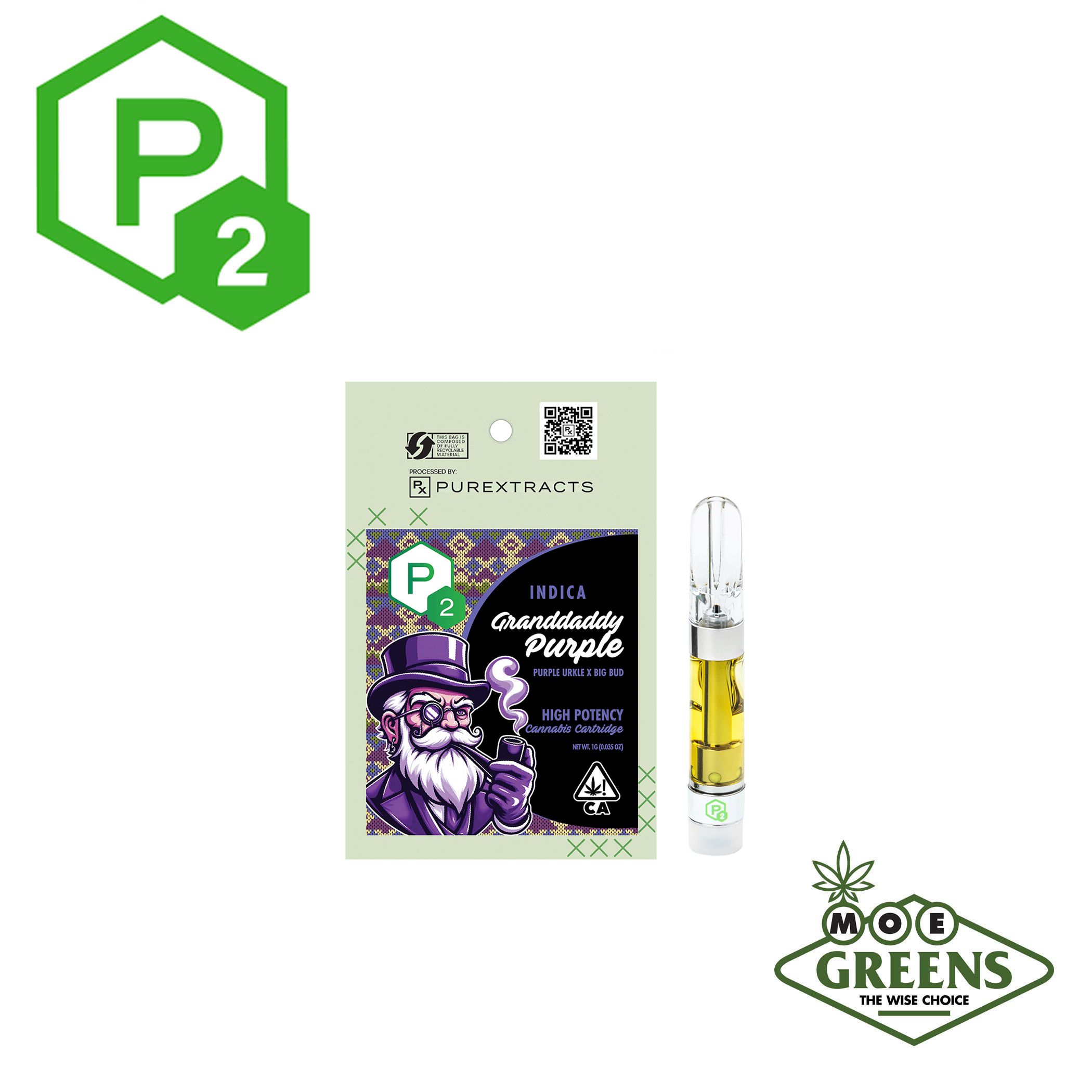 P2 — GRANDDADDY PURPLE [HIGH POTENCY]