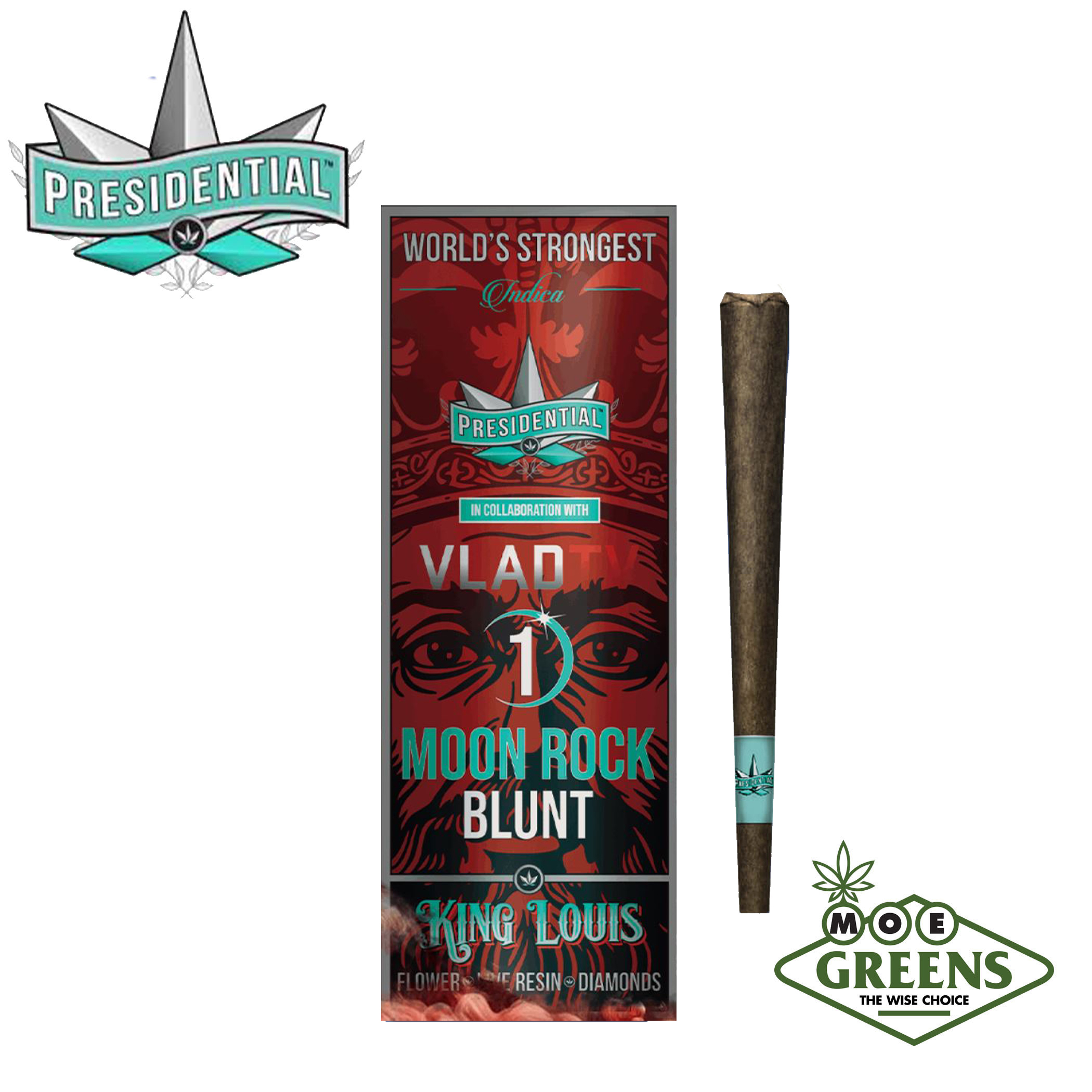 Presidential: King Louis Moon Rock Blunt