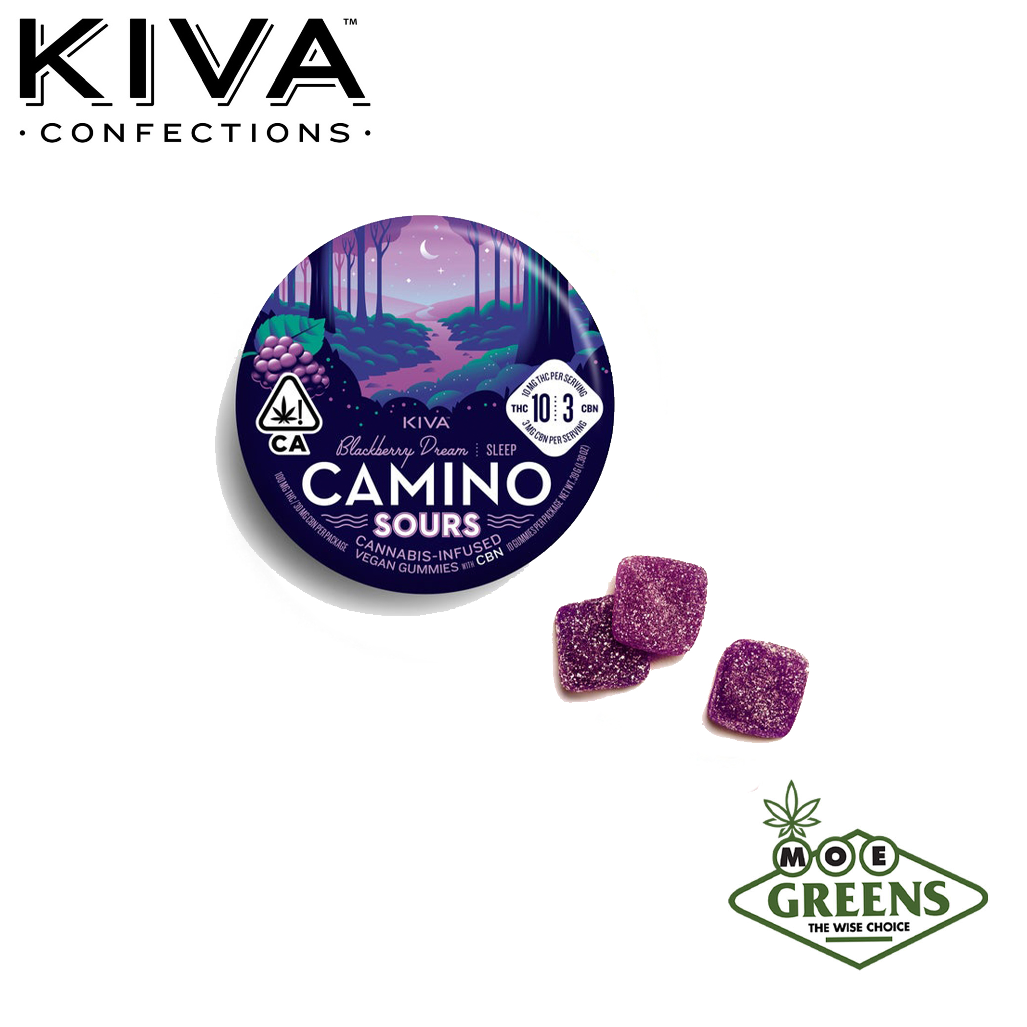 Kiva: Blackberry Dream Sours Deep Sleep - : Camino