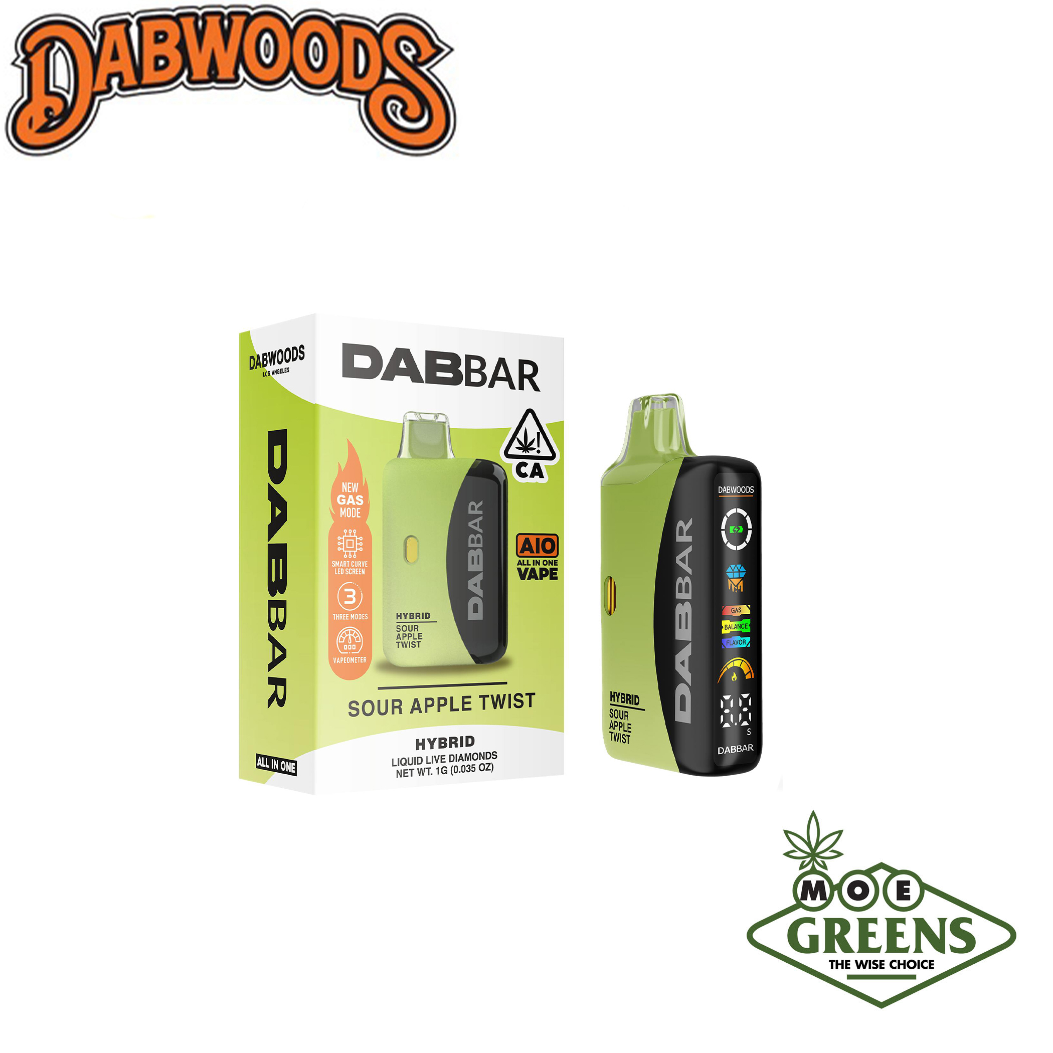 Dabwoods: Sour Apple Twist