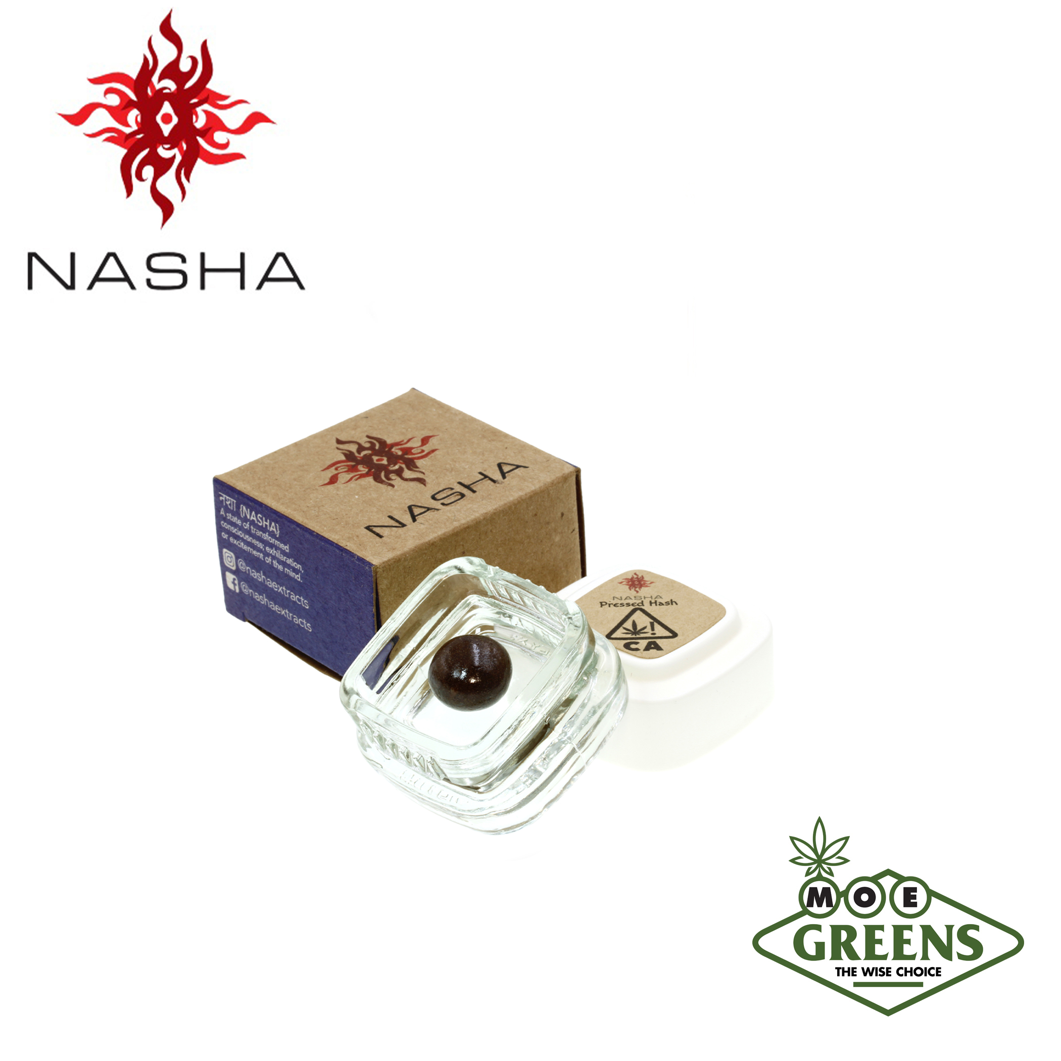 Nasha — STRAWNANA BLUE PRESSED [HASH]