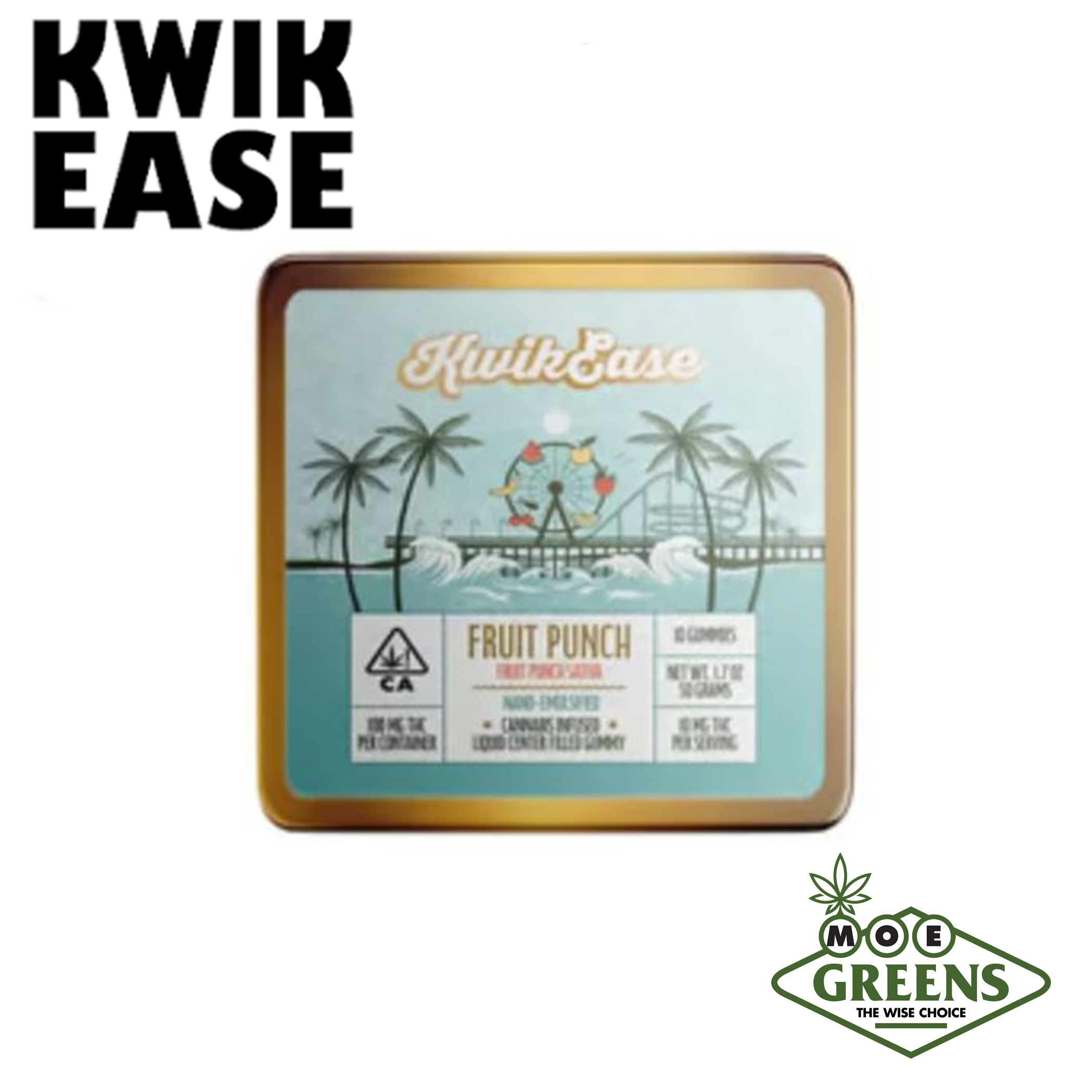 Kwik Ease: Fruit Punch Liquid Center Filled