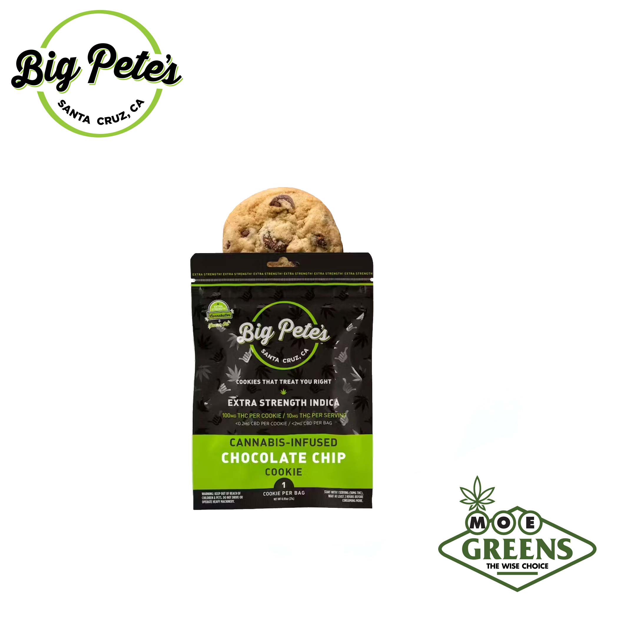 Big Pete's — CHOCOLATE CHIP COOKIE EXTRA STRENGTH [INFUSED W/ CANNABUTTER]
