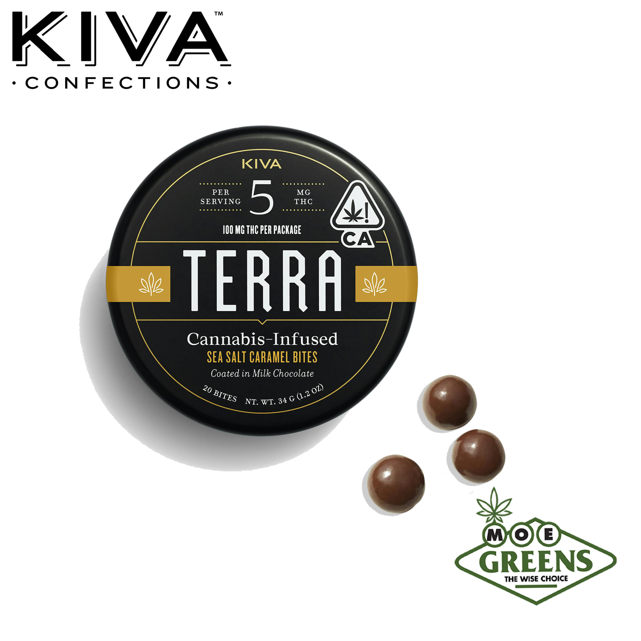 Kiva: Sea Salt Caramel Milk Terra Bites