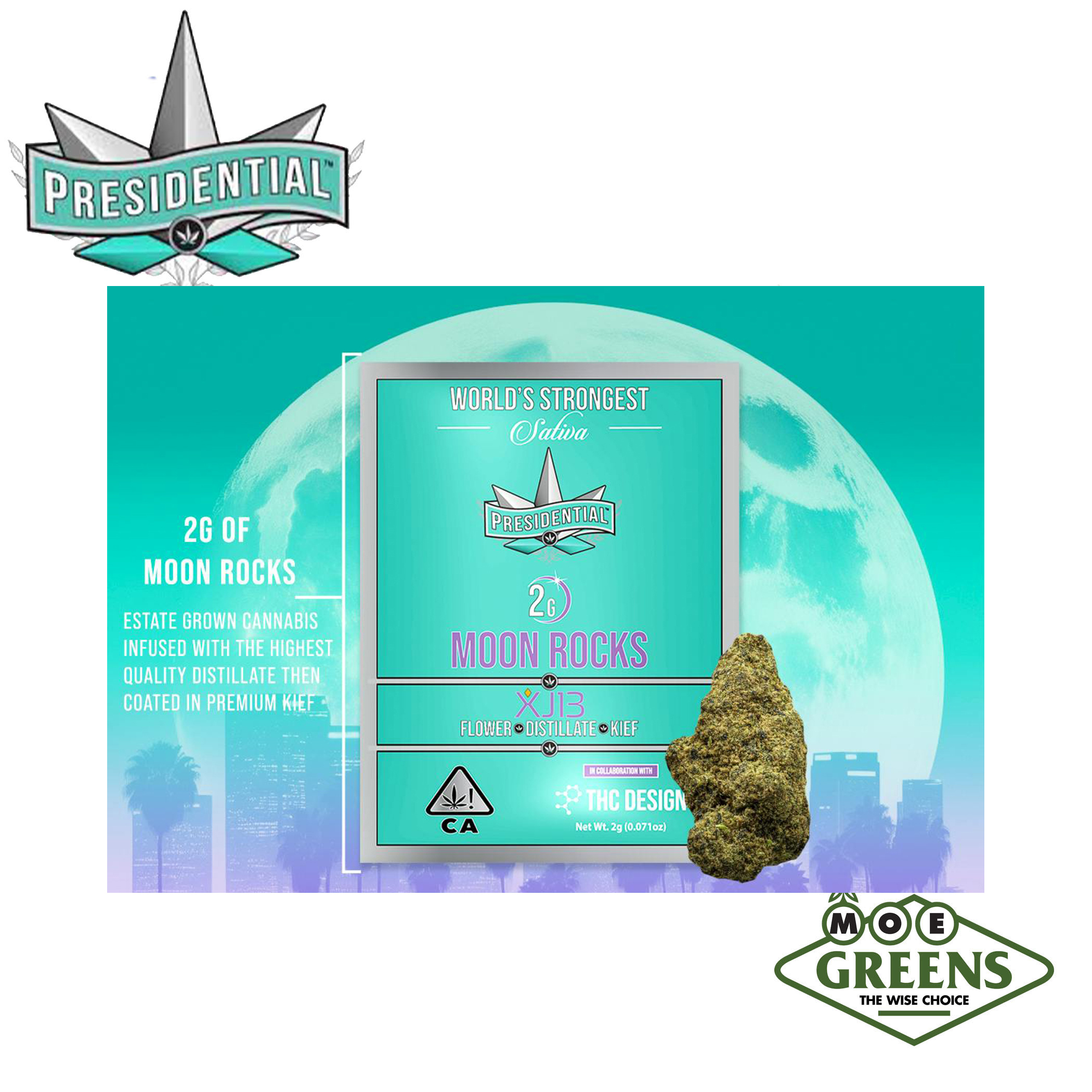 Presidential: Xj-13 Moon Rocks