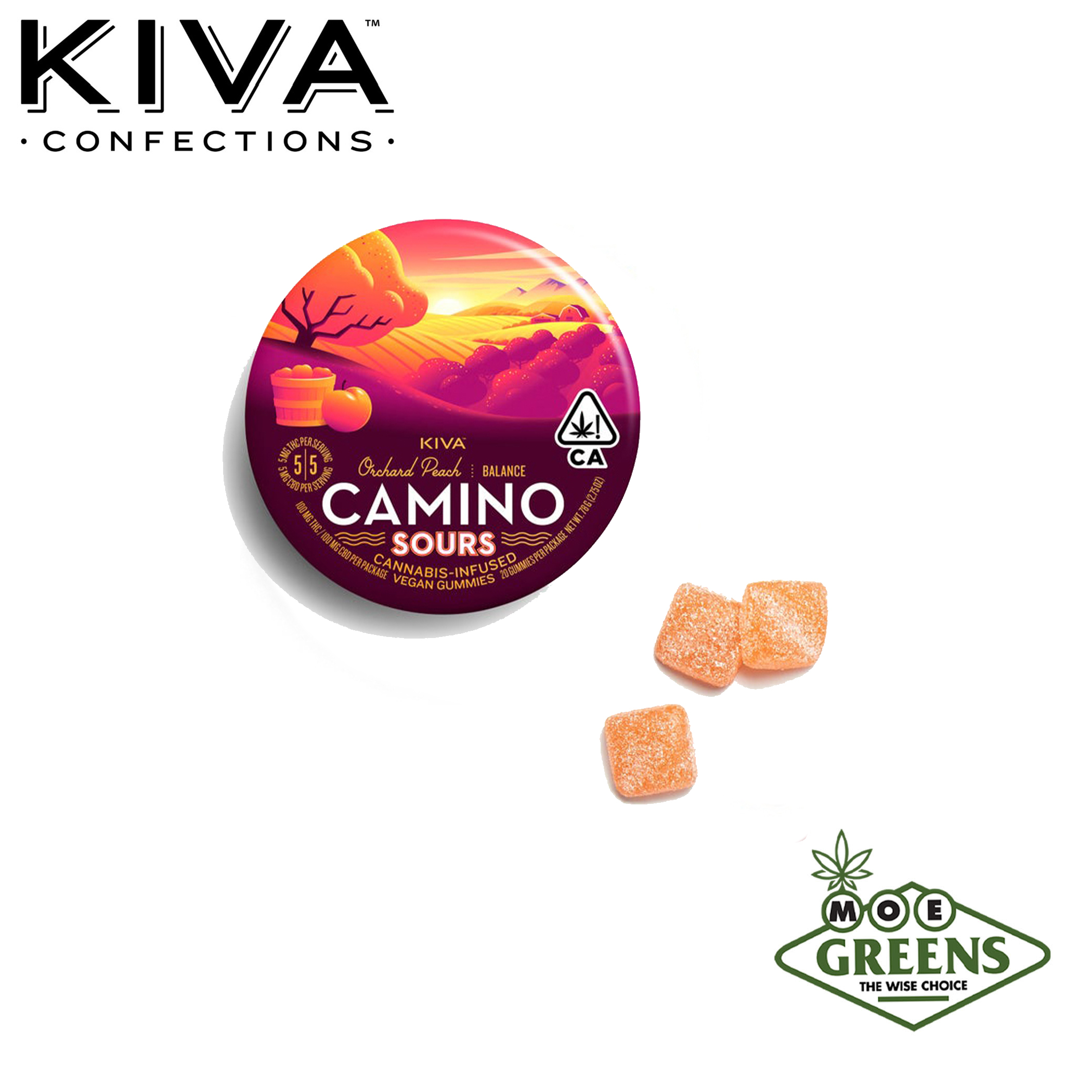 Kiva: Orchard Peach Sours Balance - Camino