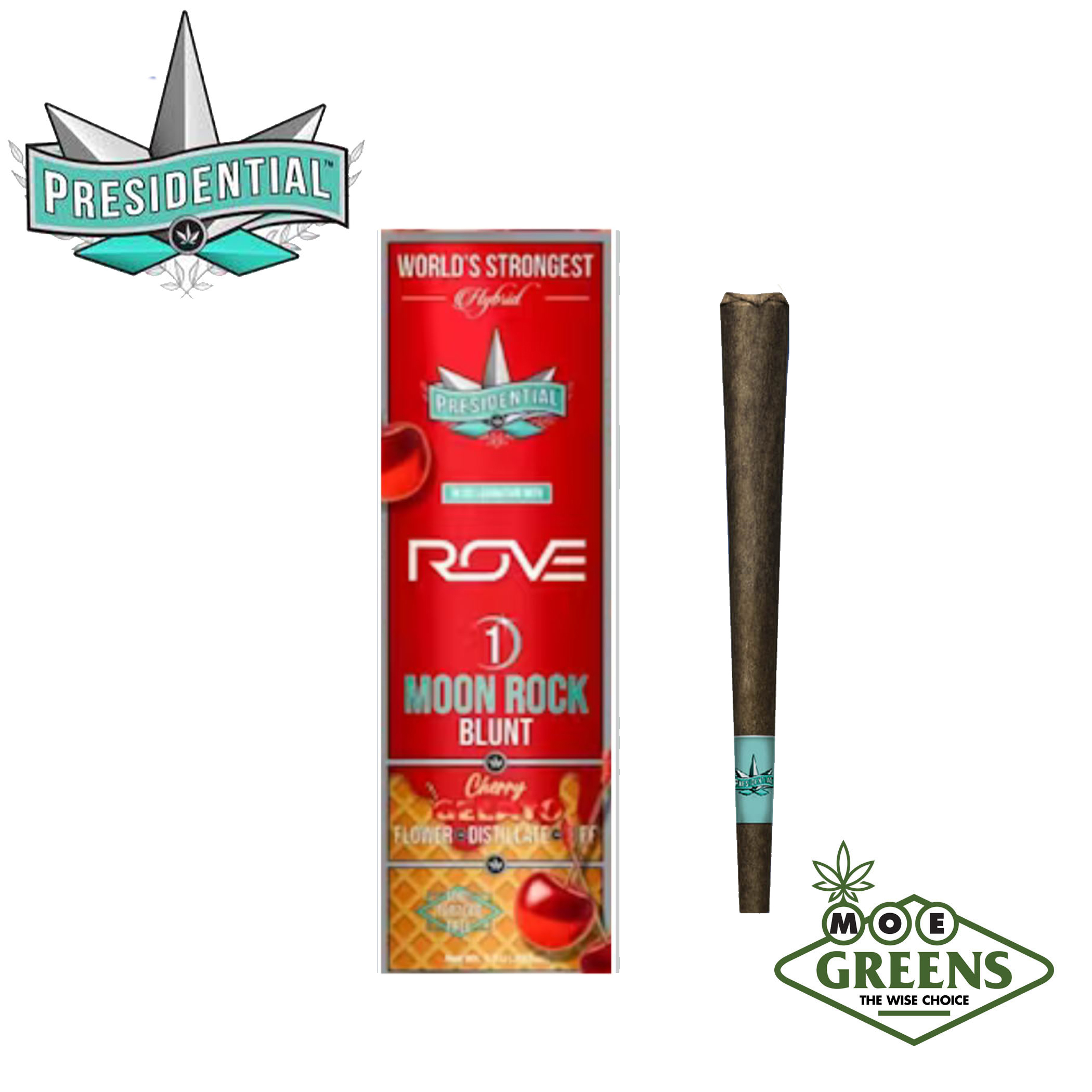 Presidential: Cherry Gelato Moon Rock Blunt