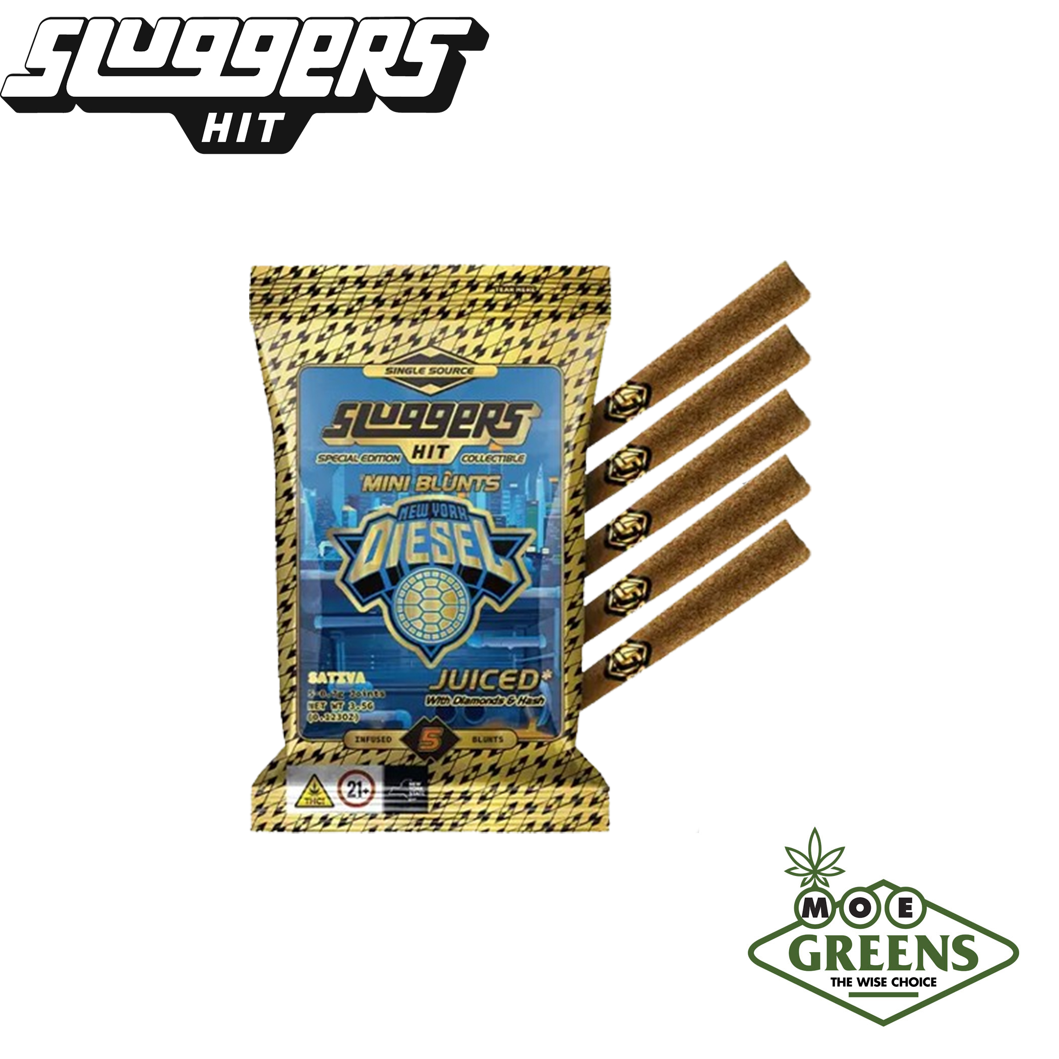Sluggers Hit: Nyc Diesel Mini Blunts