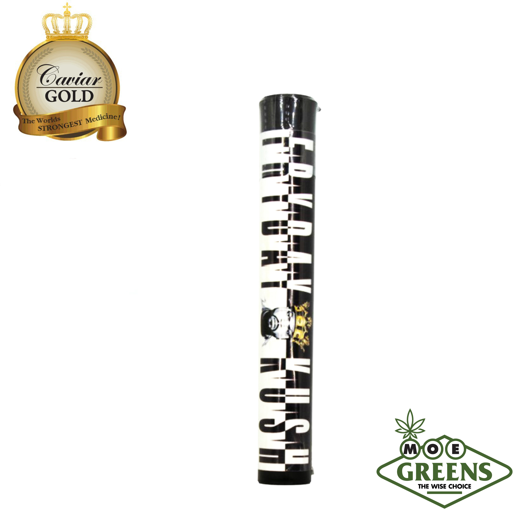 (2) CAVIAR GOLD — FRYDAY KUSH CAVI CONE [INFUSED W/ DISTILLATE & TERPS + GLASS TIP]