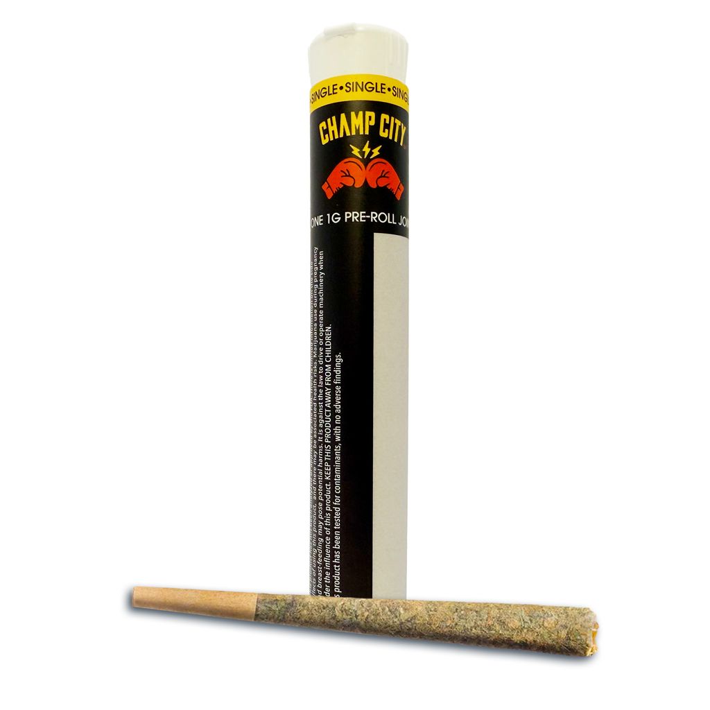 CHAMP CITY - GMO 1.0g Pre-Roll (LIMIT 5 PER CUSTOMER)