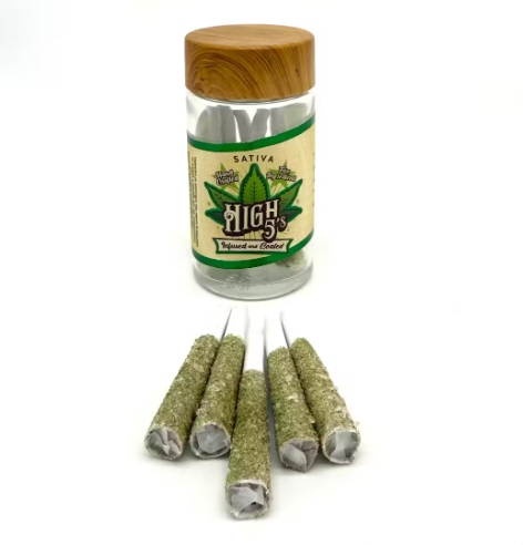 PRE-ROLL - INFUSED - WEDDING SHERB x BLUE DREAM x TANGIE - 4 g - 5 Pack