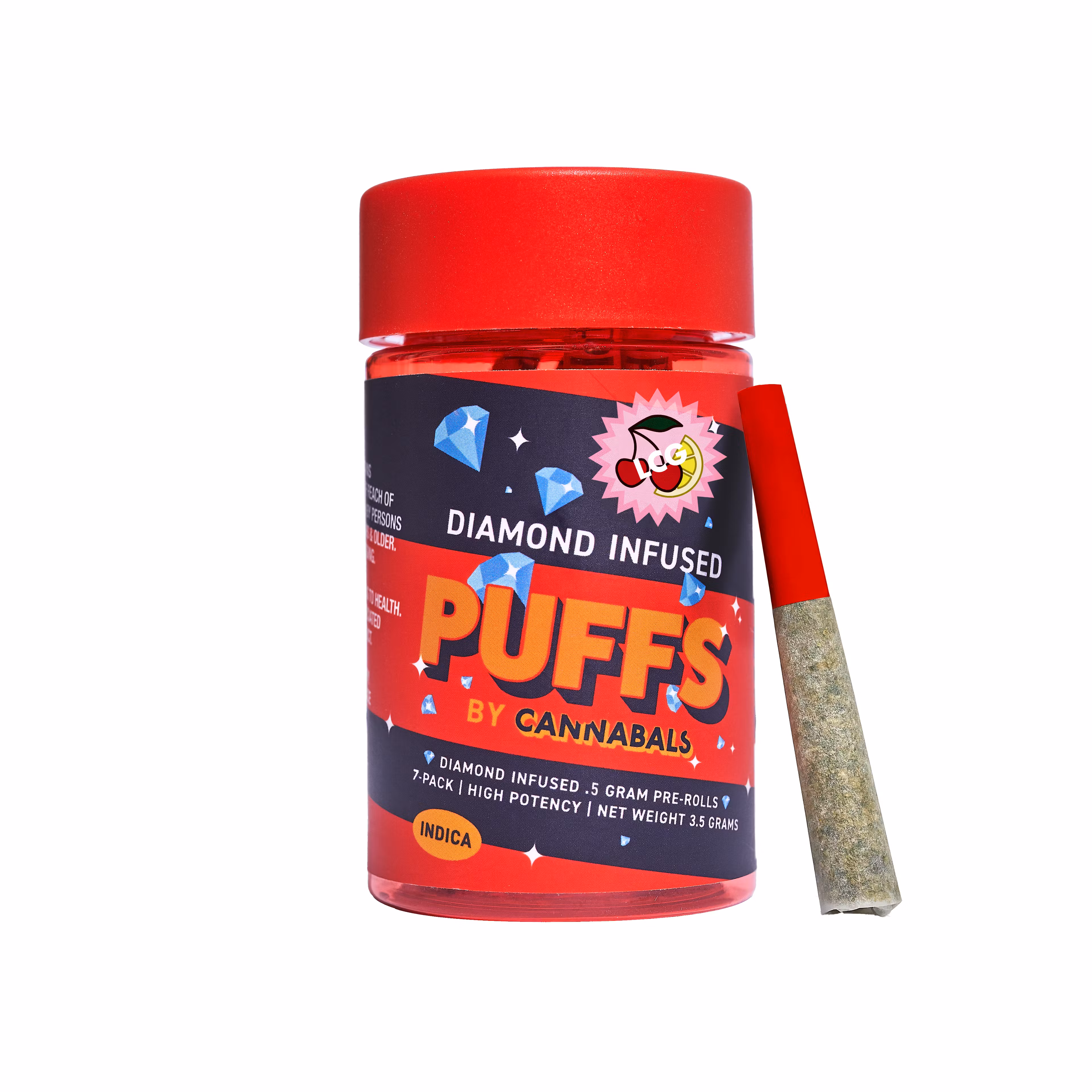 PRE-ROLL -INFUSED - LCG - 3.5 g - 7 Pack