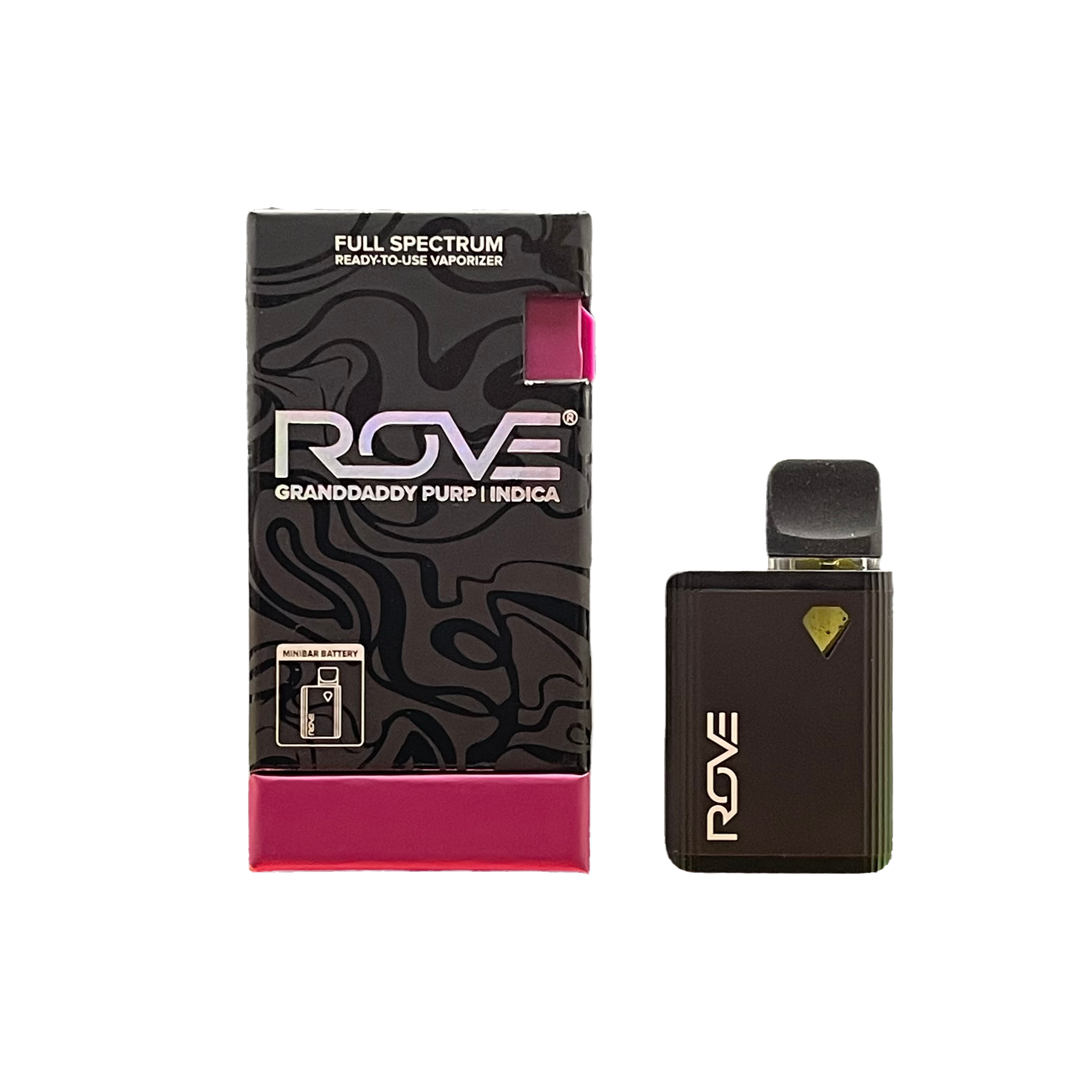 READY TO USE (RTU) - LIVE DIAMOND MINI BAR - GRANDDADDY PURP