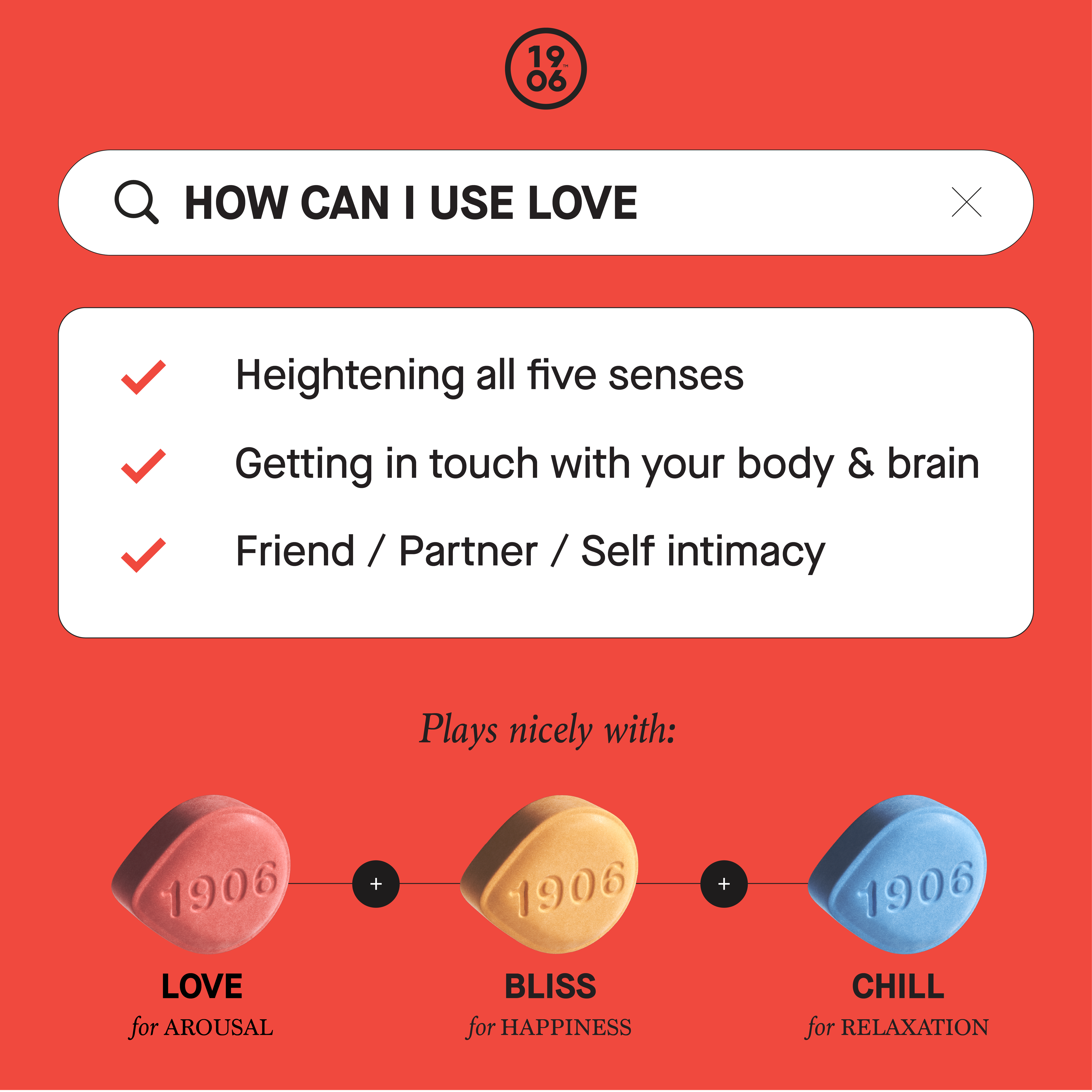 TABLET - 4 PACK - LOVE 