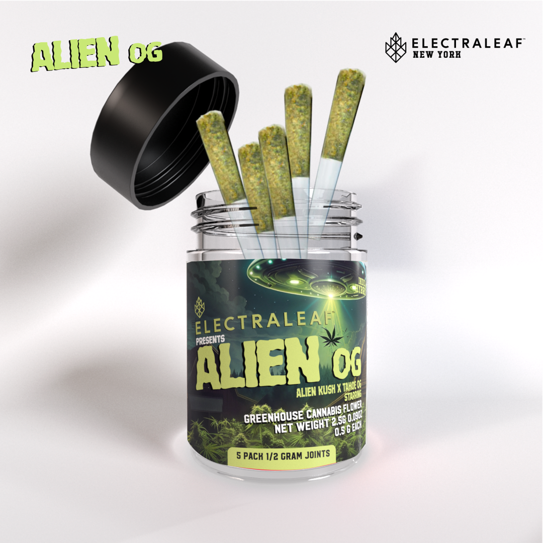 PRE-ROLL - 5 PACK - ALIEN OG 