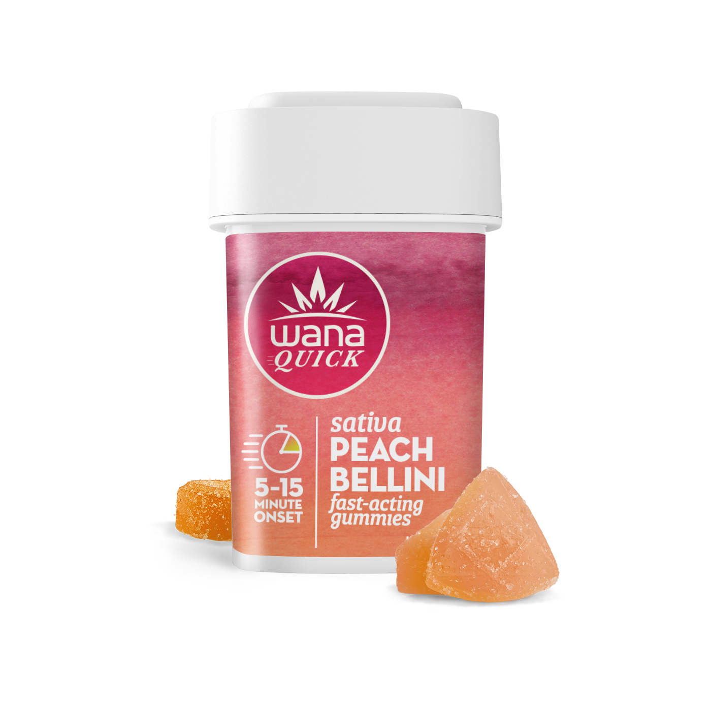 GUMMIES - QUICK PEACH BELLINI SATIVA