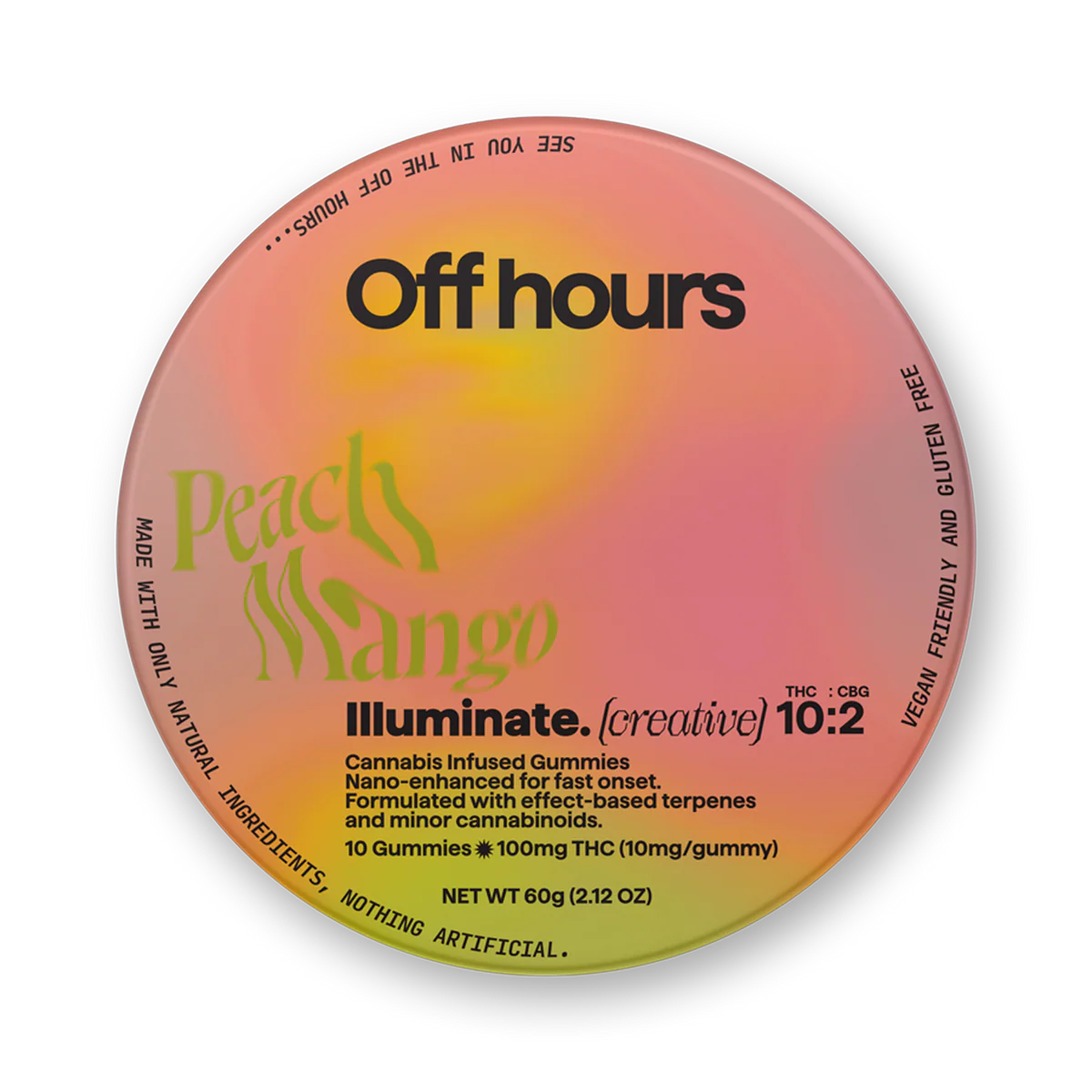 GUMMY - ILLUMINATE - PEACH MANGO