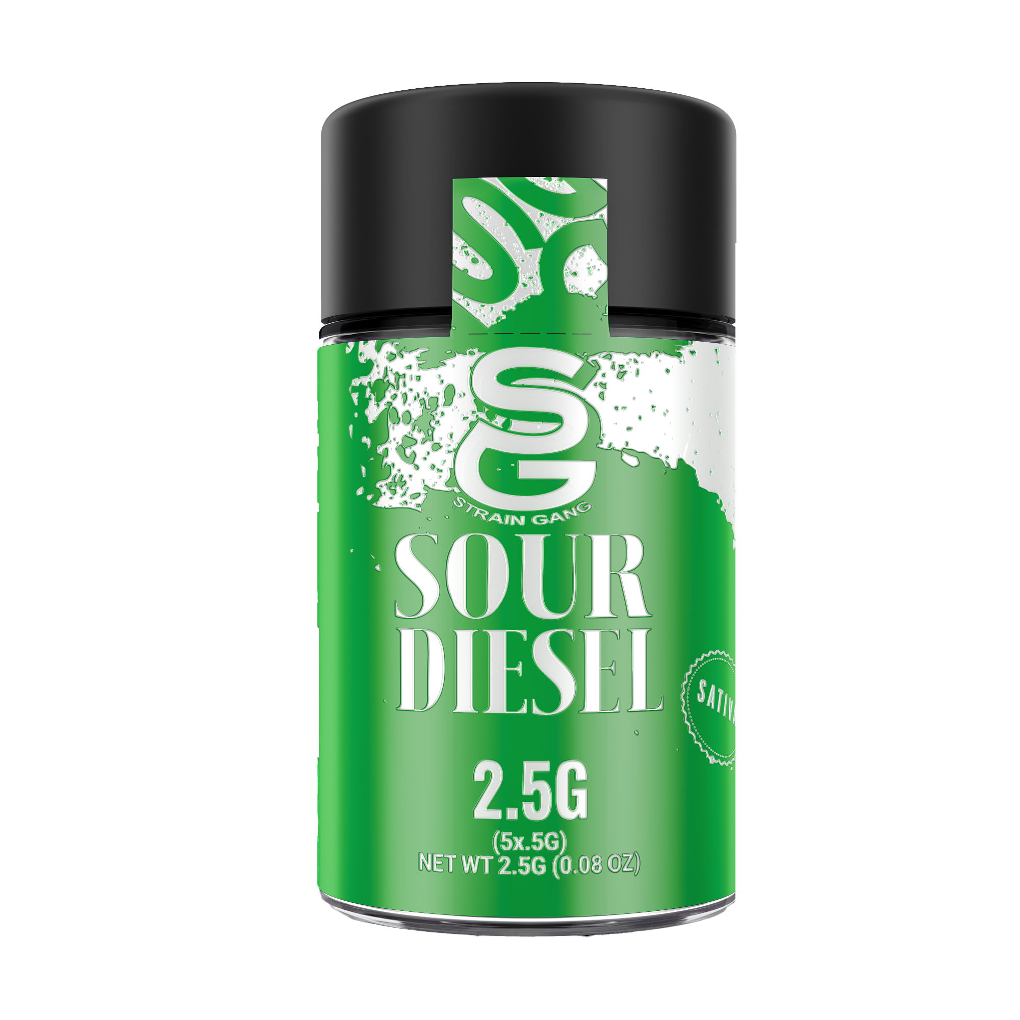 PRE-ROLL - 5 PACK - SOUR DIESEL