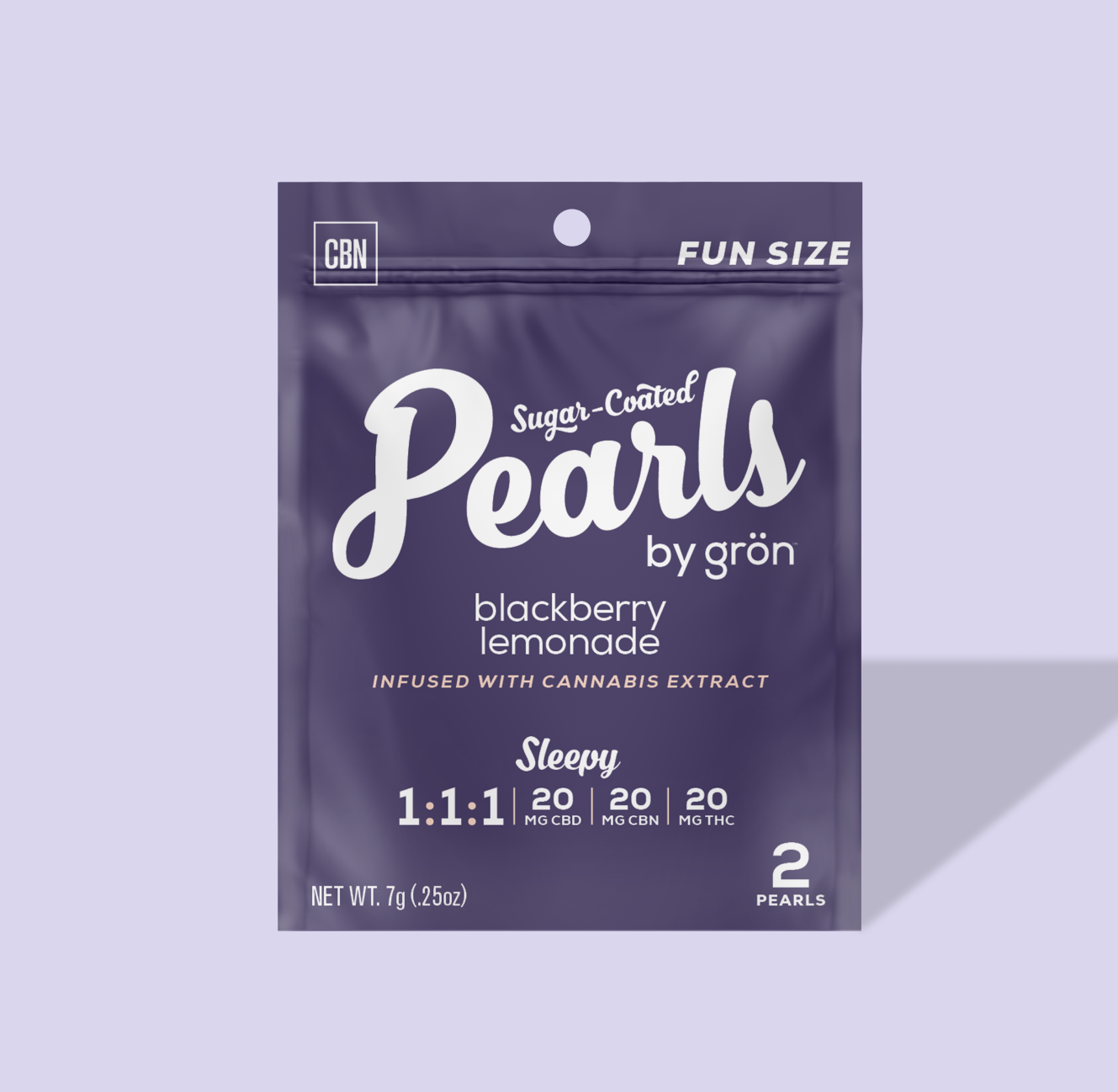 GRON - 2 PACK GUMMIES - PEARLS - BLACKBERRY LEMONADE