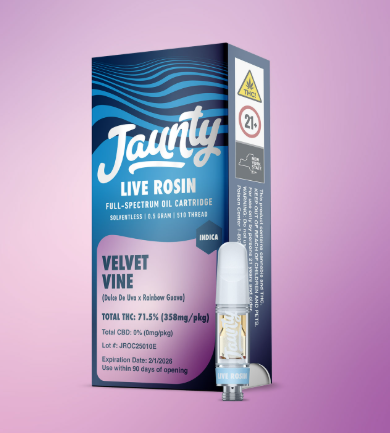 CARTRIDGE - LIVE ROSIN - VELVET VINE