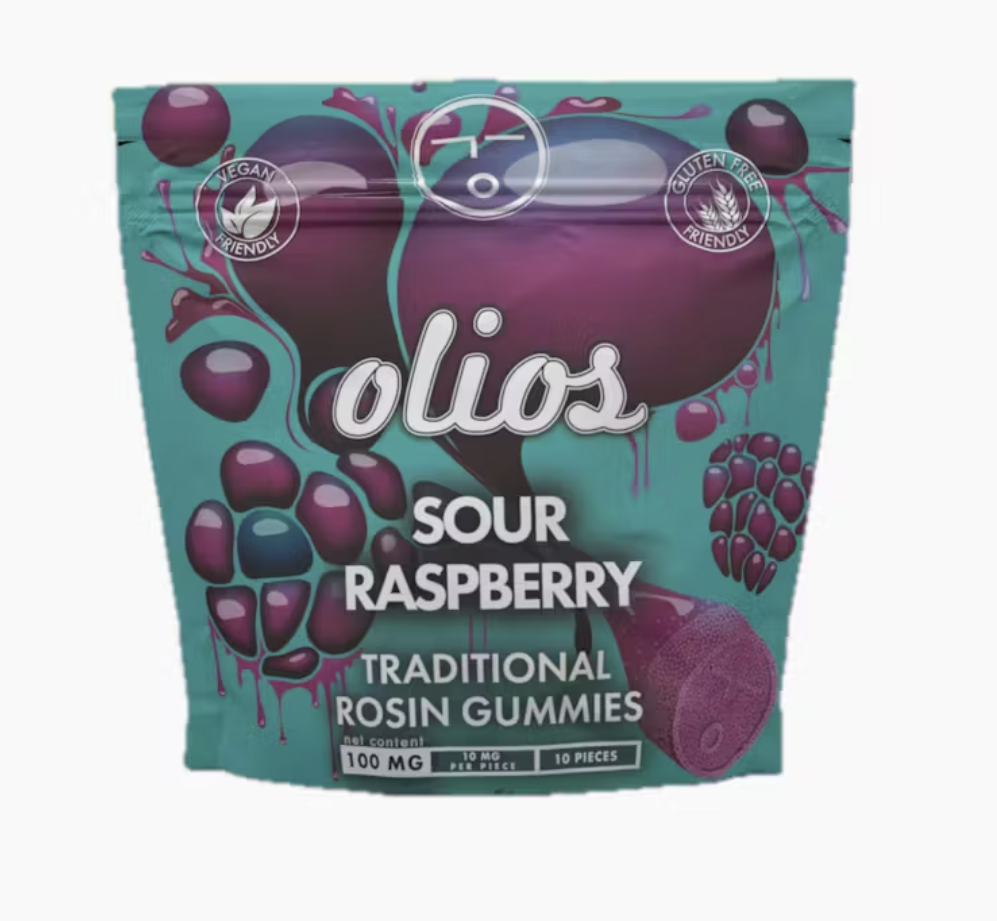 GUMMIES - LIVE ROSIN - SOUR RASPBERRY 
